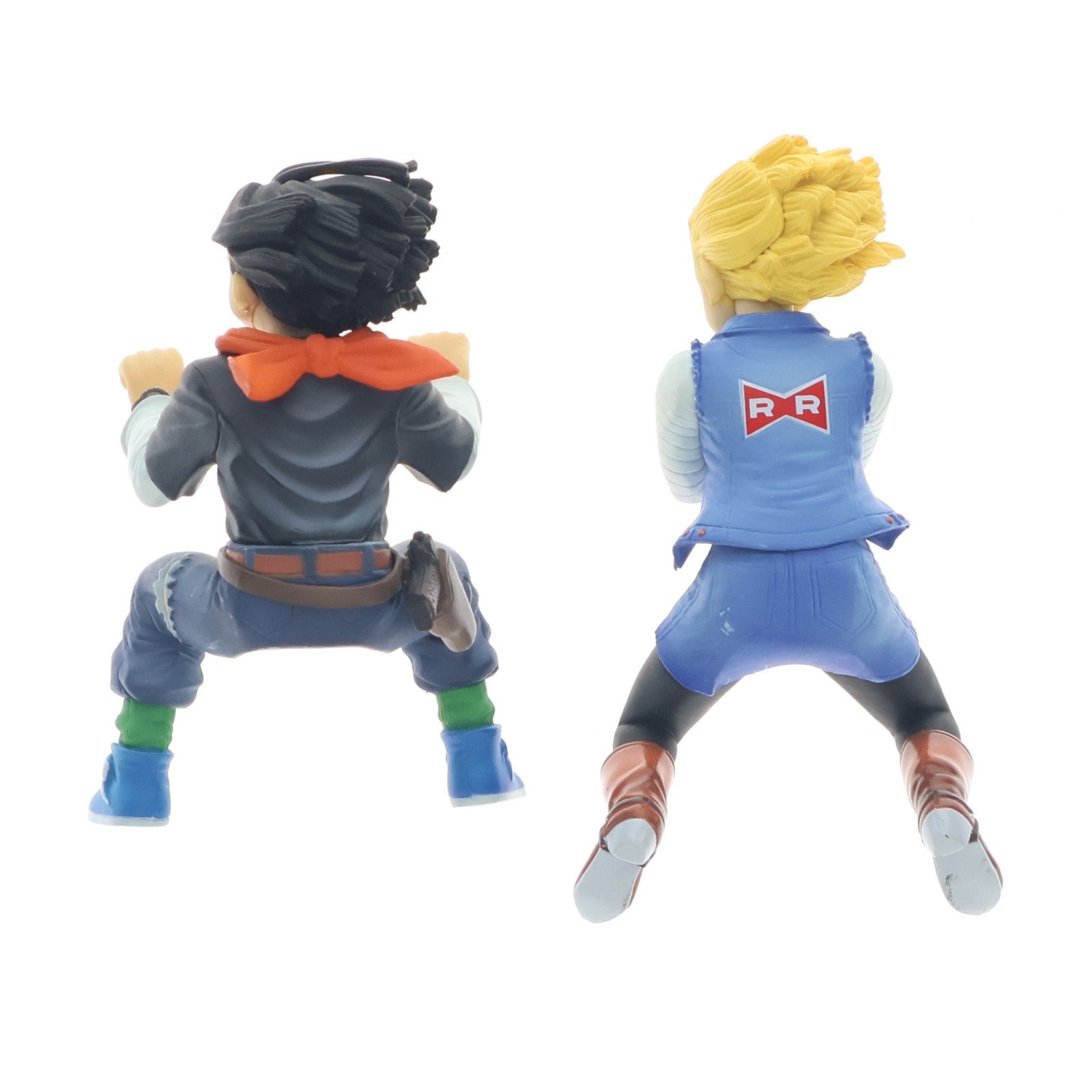 【中古即納】[FIG] デスクトップリアルマッコイ04 人造人間17号&18号 ドラゴンボールZ 完成品 フィギュア メガハウス(20160130)