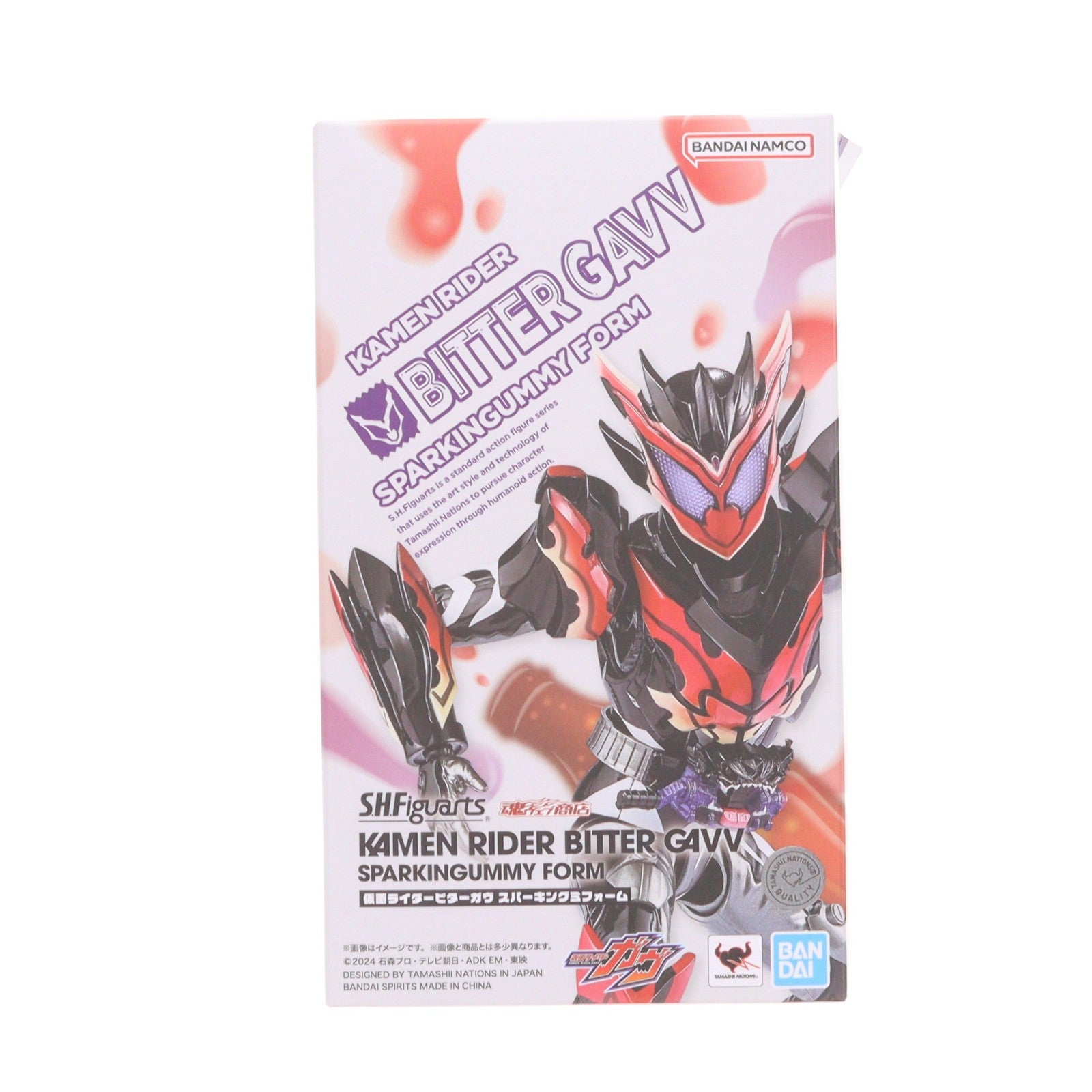 【中古即納】[FIG] 魂ウェブ商店限定 S.H.Figuarts(フィギュアーツ) 仮面ライダービターガヴ スパーキングミフォーム 仮面ライダーガヴ 完成品 可動フィギュア バンダイスピリッツ(20251215)