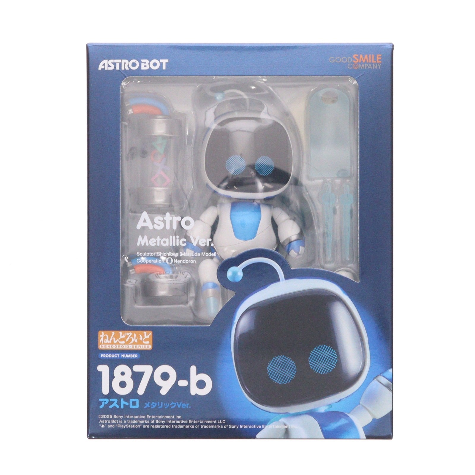 【中古即納】[FIG] ねんどろいど 1879-b アストロ メタリックVer. ASTRO BOT(アストロボット) 完成品 可動フィギュア JAPAN TOUR名古屋&グッドスマイルカンパニー公式ショップ限定 グッドスマイルカンパニー(20250909)