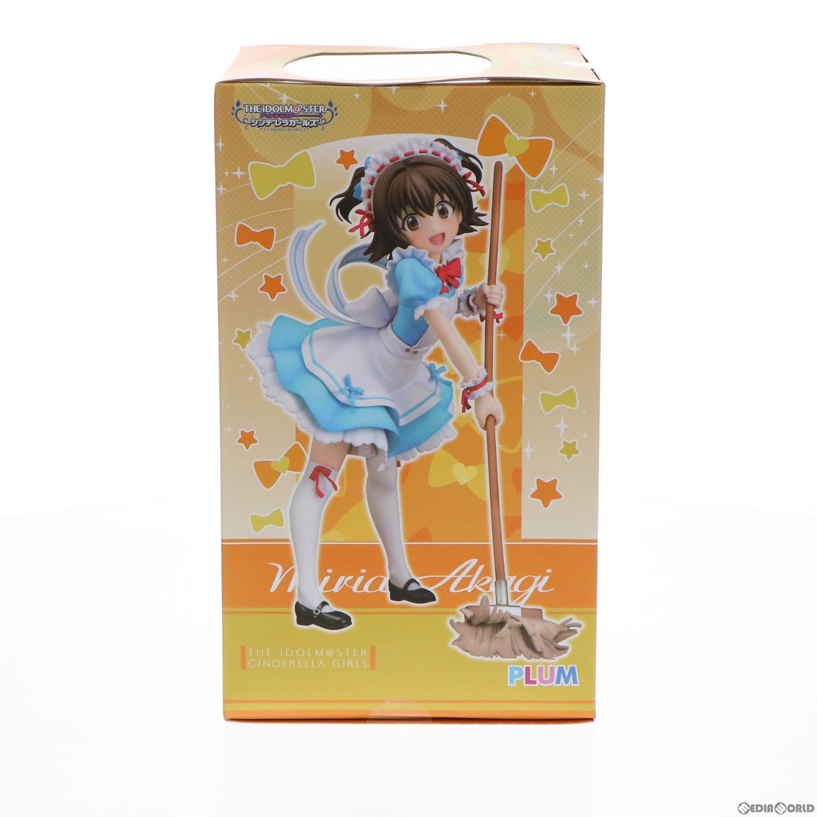 【中古即納】[FIG] PLUM直販限定特典付属 赤城みりあ[おりこうメイドさん](あかぎみりあ) アイドルマスター シンデレラガールズ 1/7 完成品 フィギュア(PF124) PLUM(プラム)(20191227)