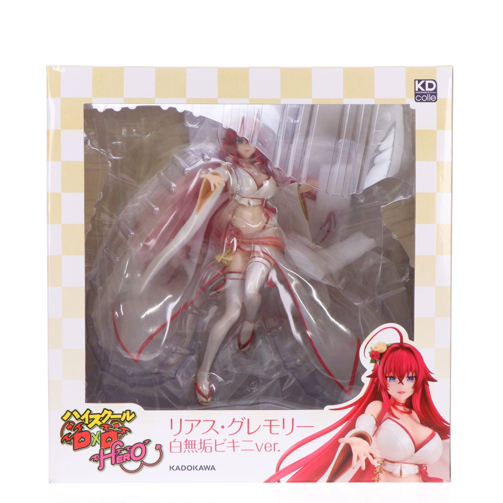 【中古即納】[FIG] 布ポスター無し リアス・グレモリー 白無垢ビキニver. KADOKAWA スペシャルセット ハイスクールD×D HERO 1/7 完成品 フィギュア KADOKAWA(カドカワ)(20230822)