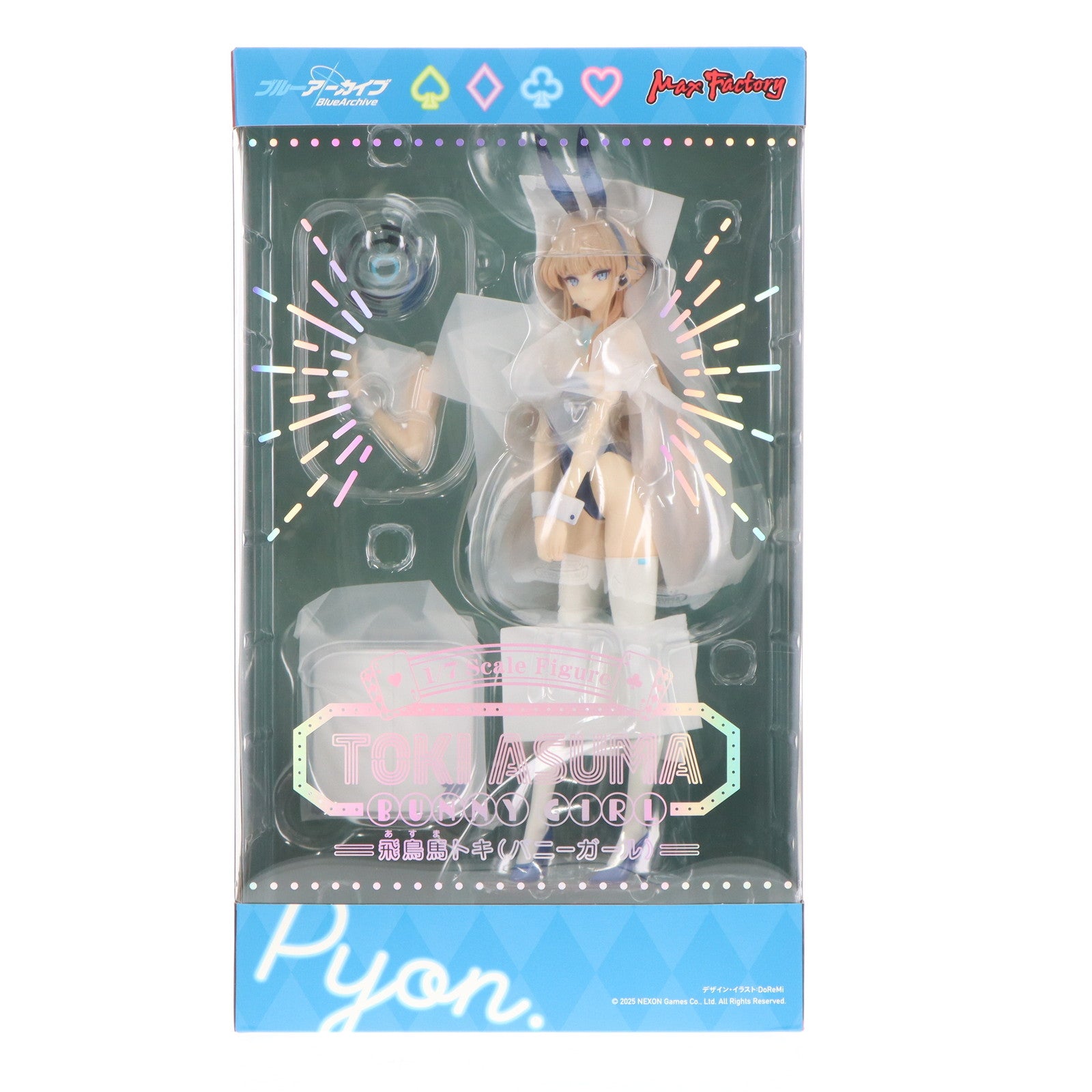 【中古即納】[FIG] 飛鳥馬トキ(バニーガール)(あすまとき) ブルーアーカイブ -Blue Archive- 1/7 完成品 フィギュア マックスファクトリー(20250611)