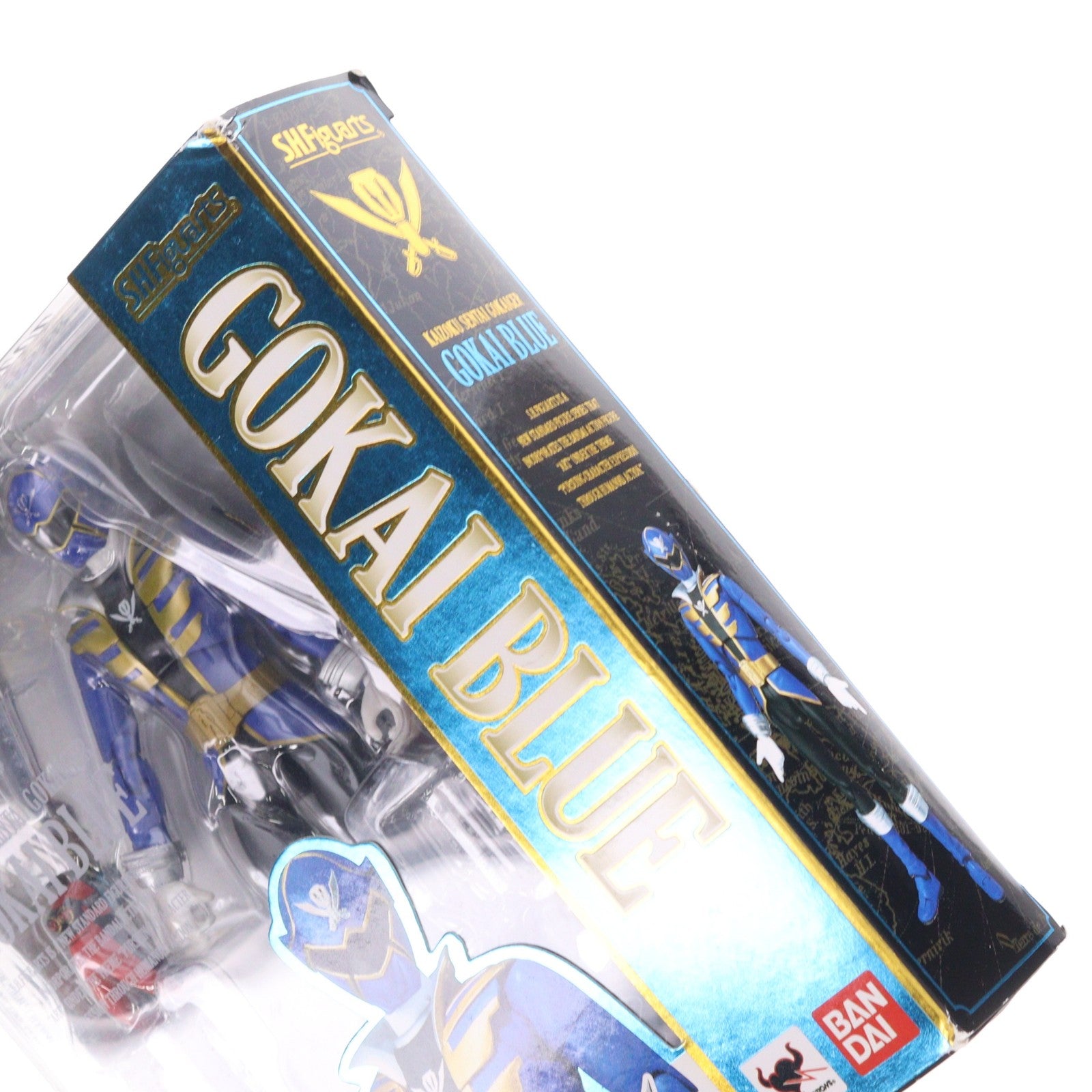 【中古即納】[FIG] S.H.Figuarts(フィギュアーツ) ゴーカイブルー 海賊戦隊ゴーカイジャー 完成品 可動フィギュア バンダイ(20111029)