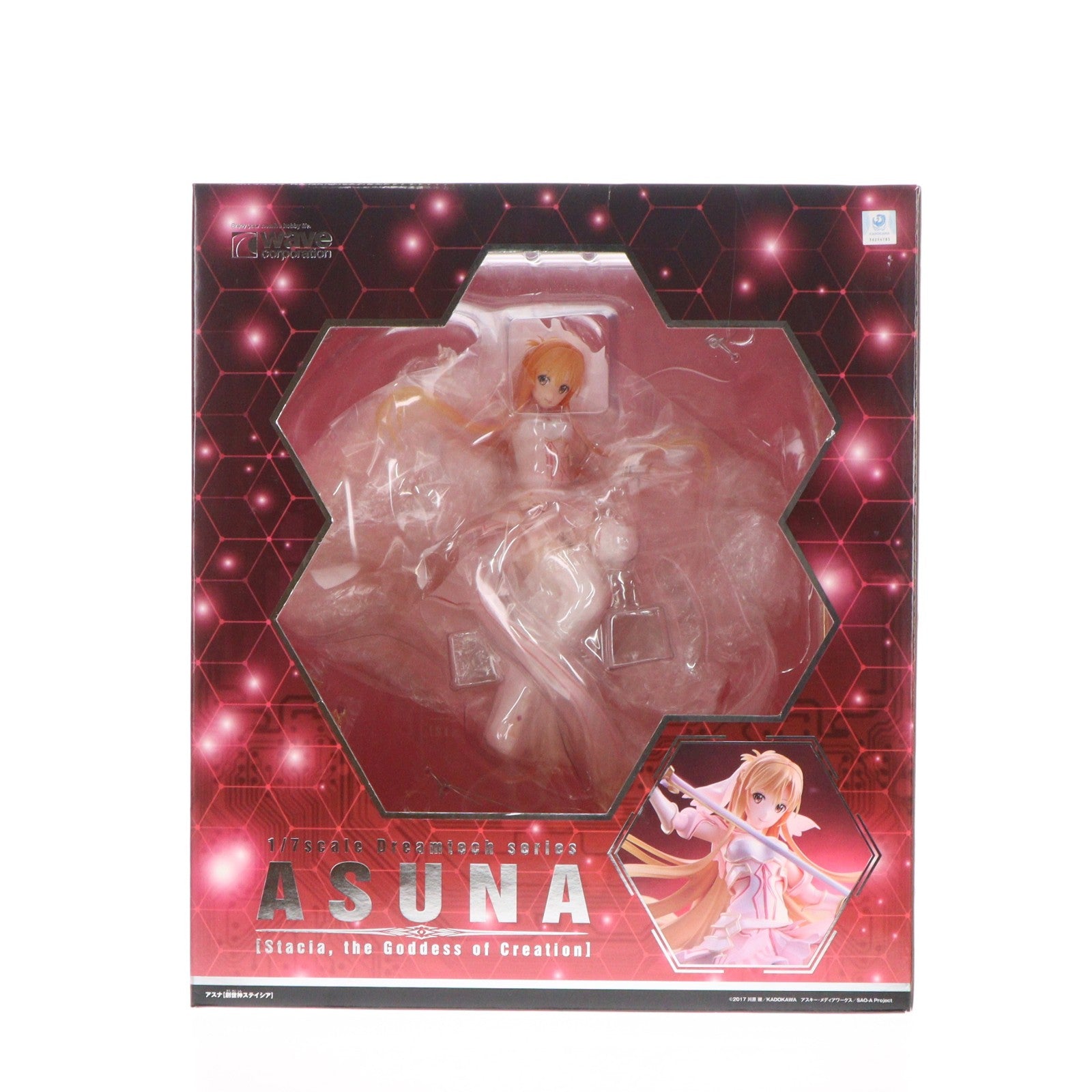 【中古即納】[FIG] ドリームテック アスナ【創世神ステイシア】 ソードアート・オンライン アリシゼーション War of Underworld 1/7 完成品 フィギュア(DT-167) ウェーブ(WAVE)(20220525)