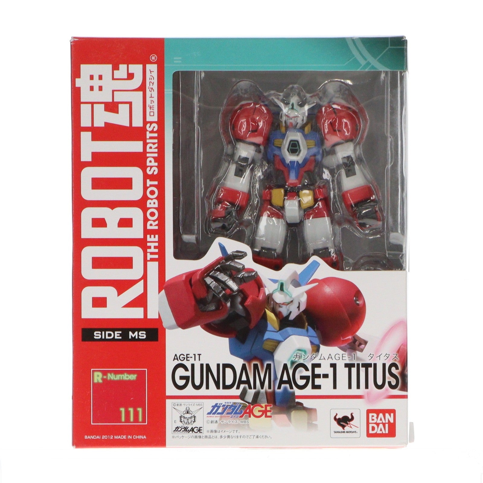 【中古即納】[FIG] ROBOT魂(SIDE MS) ガンダムAGE-1 タイタス 機動戦士ガンダムAGE(エイジ) 完成品 可動フィギュア バンダイ(20120128)