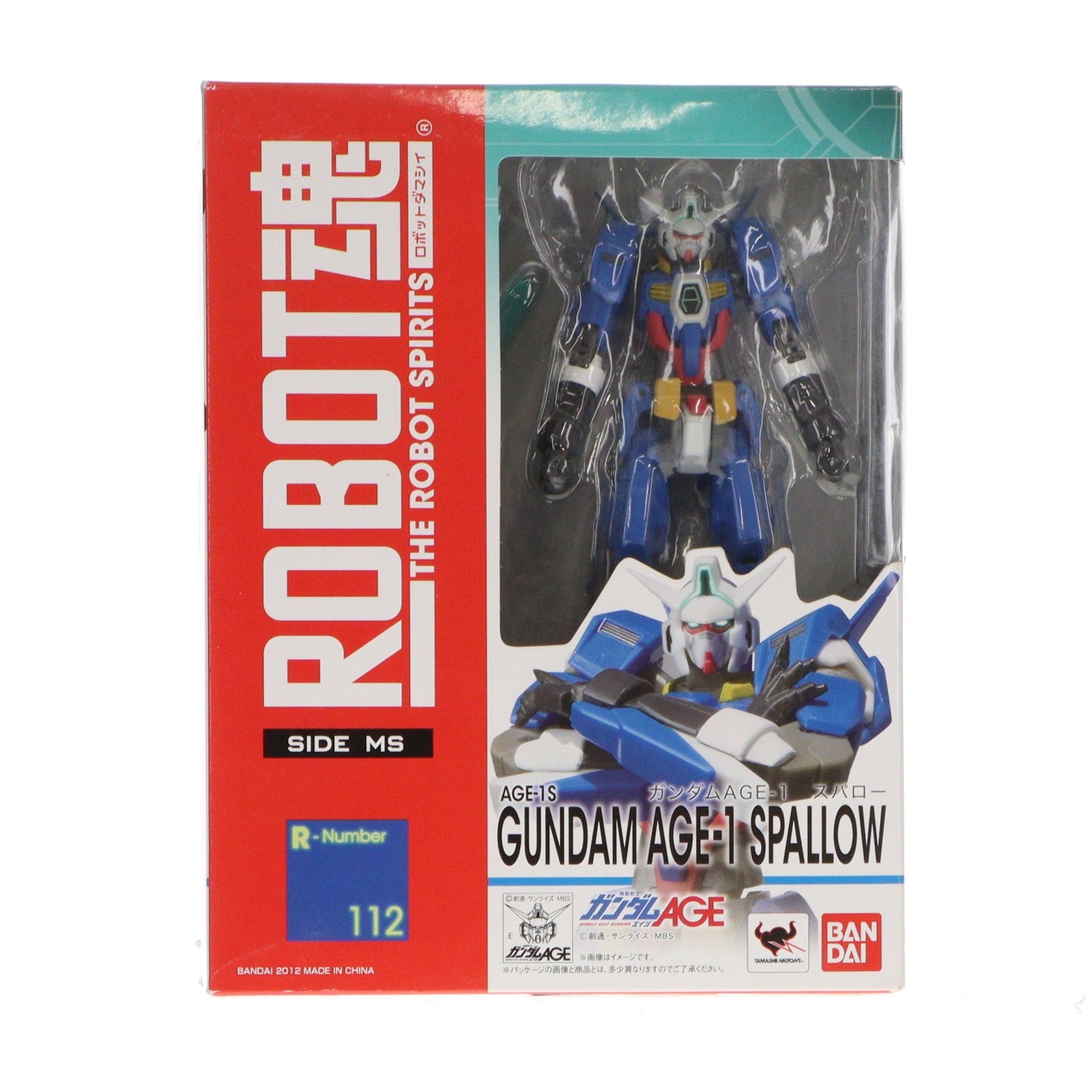 【中古即納】[FIG] ROBOT魂(SIDE MS) ガンダムAGE-1 スパロー 機動戦士ガンダムAGE(エイジ) 完成品 可動フィギュア バンダイ(20120225)