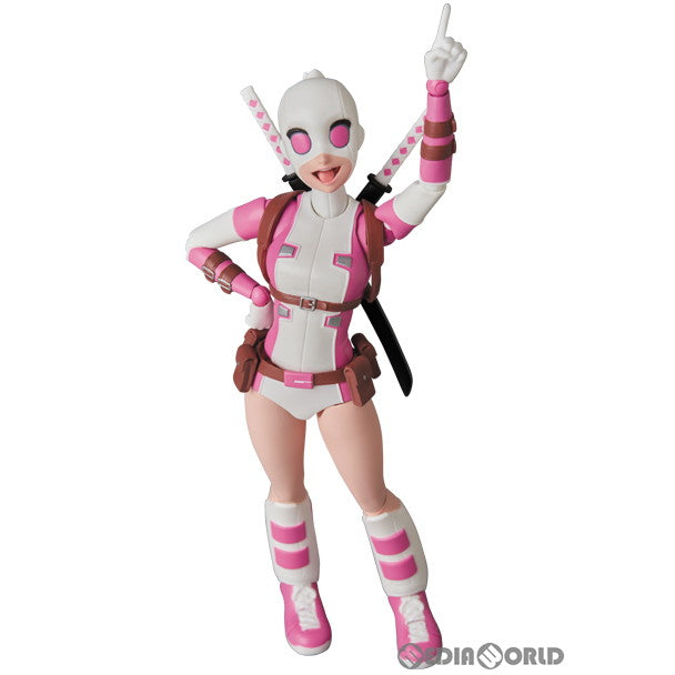 【中古即納】[FIG] マフェックス No.071 MAFEX GWENPOOL(グウェンプール) マーベル・コミック 完成品 可動フィギュア メディコム・トイ(20181007)