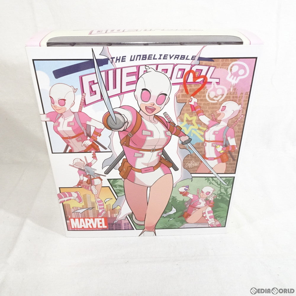 【中古即納】[FIG] マフェックス No.071 MAFEX GWENPOOL(グウェンプール) マーベル・コミック 完成品 可動フィギュア メディコム・トイ(20181007)