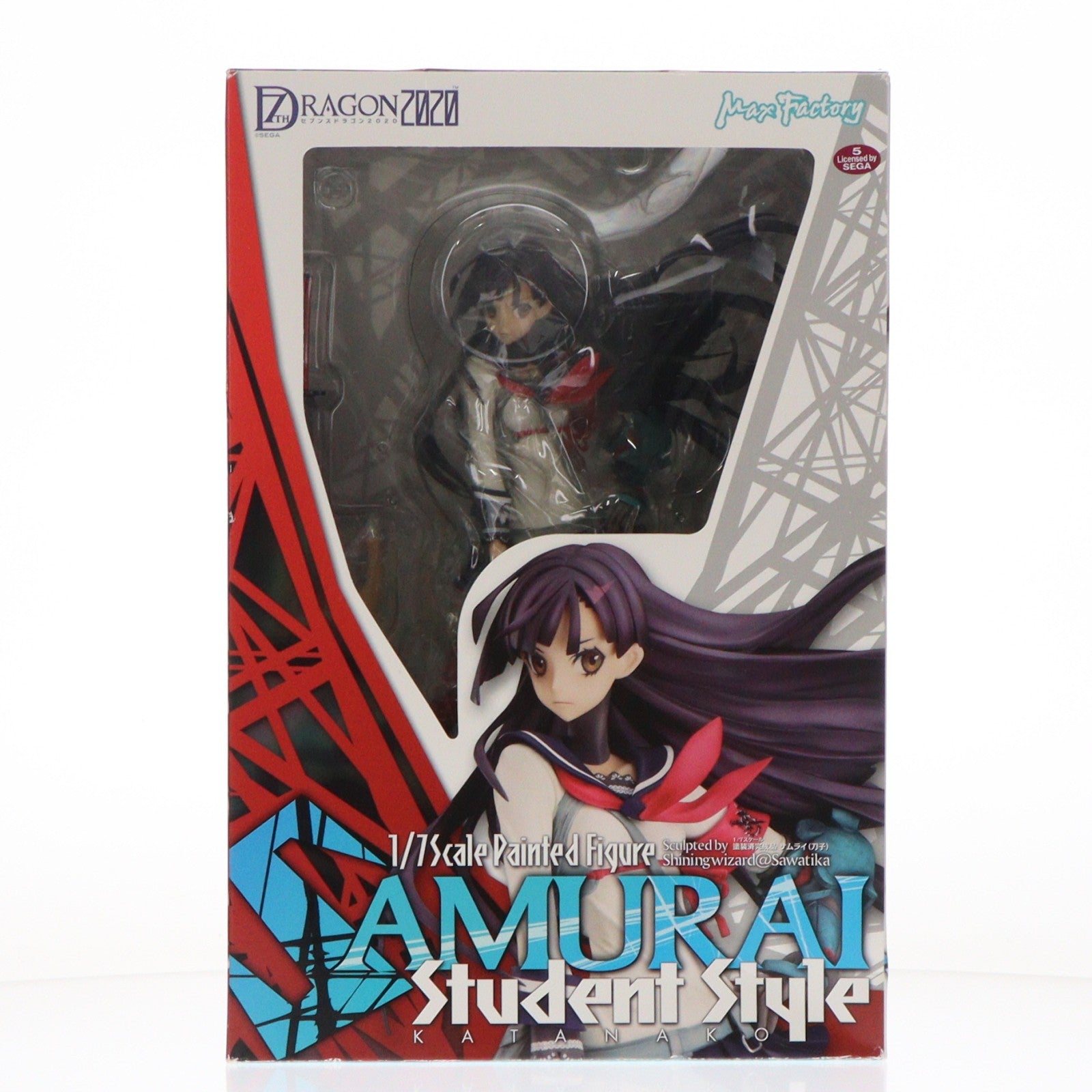 【中古即納】[FIG] サムライ(刀子) セブンスドラゴン2020 1/7 完成品 フィギュア マックスファクトリー(20121130)