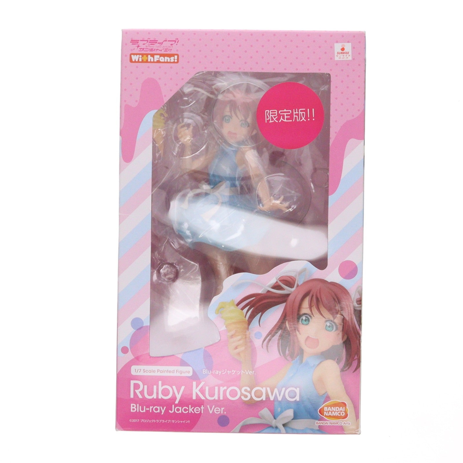 【中古即納】[FIG] バンダイビジュアルクラブ限定特典無し 黒澤ルビィ(くろさわるびぃ) Blu-rayジャケットVer.(限定版!!) ラブライブ!サンシャイン!! 1/7 完成品 フィギュア(TU-1457) バンダイナムコアーツ(20190531)