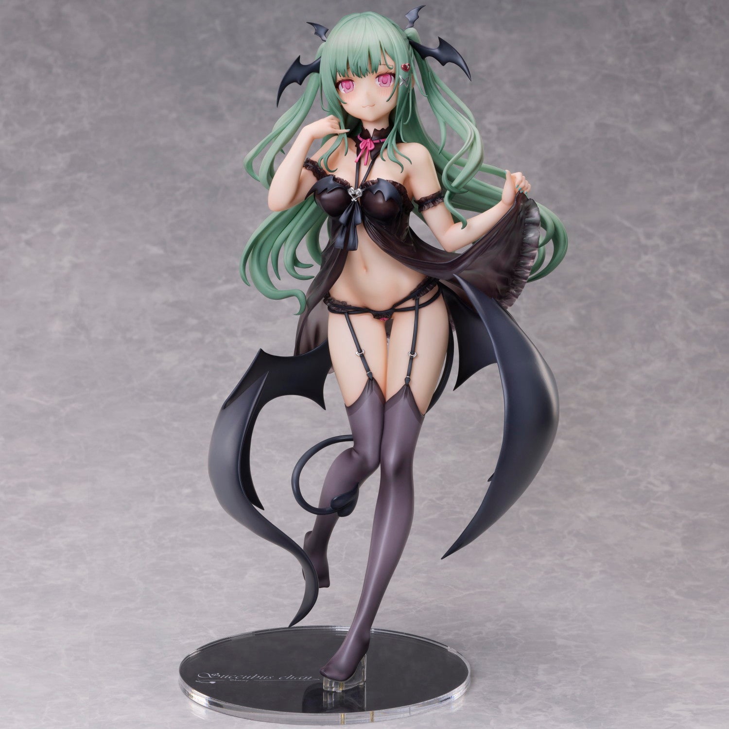 【中古即納】[FIG] サキュバスちゃん karoryイラスト 1/5 完成品 フィギュア ユニオンクリエイティブ(20260531)