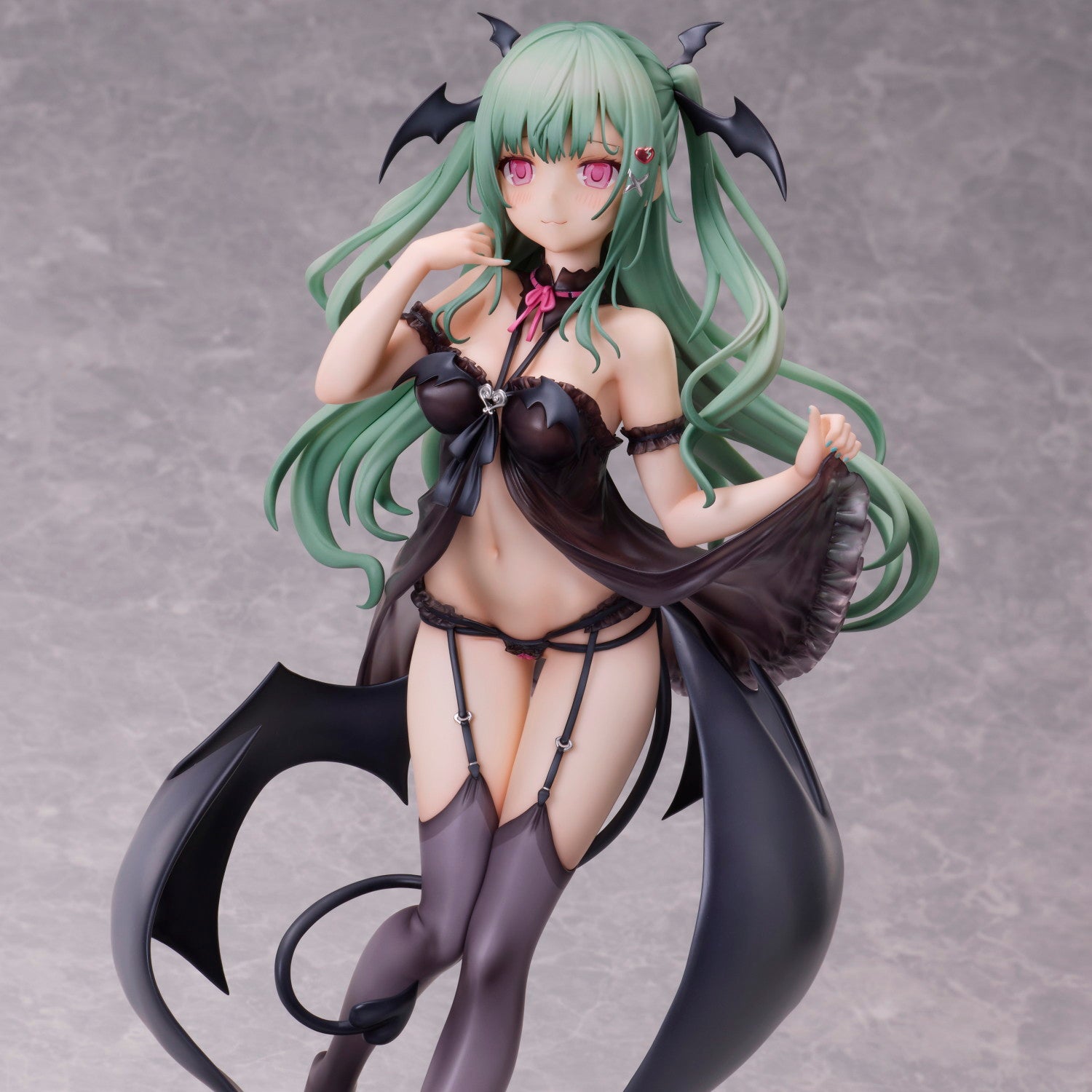 【中古即納】[FIG] サキュバスちゃん karoryイラスト 1/5 完成品 フィギュア ユニオンクリエイティブ(20260531)