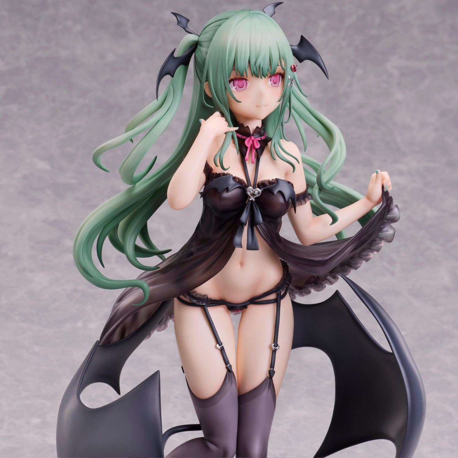 【中古即納】[FIG] サキュバスちゃん karoryイラスト 1/5 完成品 フィギュア ユニオンクリエイティブ(20260531)