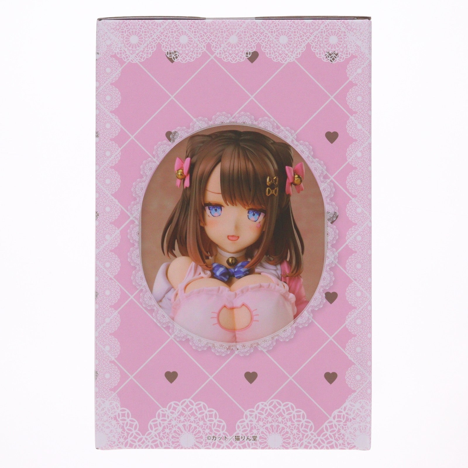 【中古即納】[FIG] リボンヘアピンちゃん(猫りん堂イラスト) カットイラスト 完成品 フィギュア ユニオンクリエイティブ(20250831)
