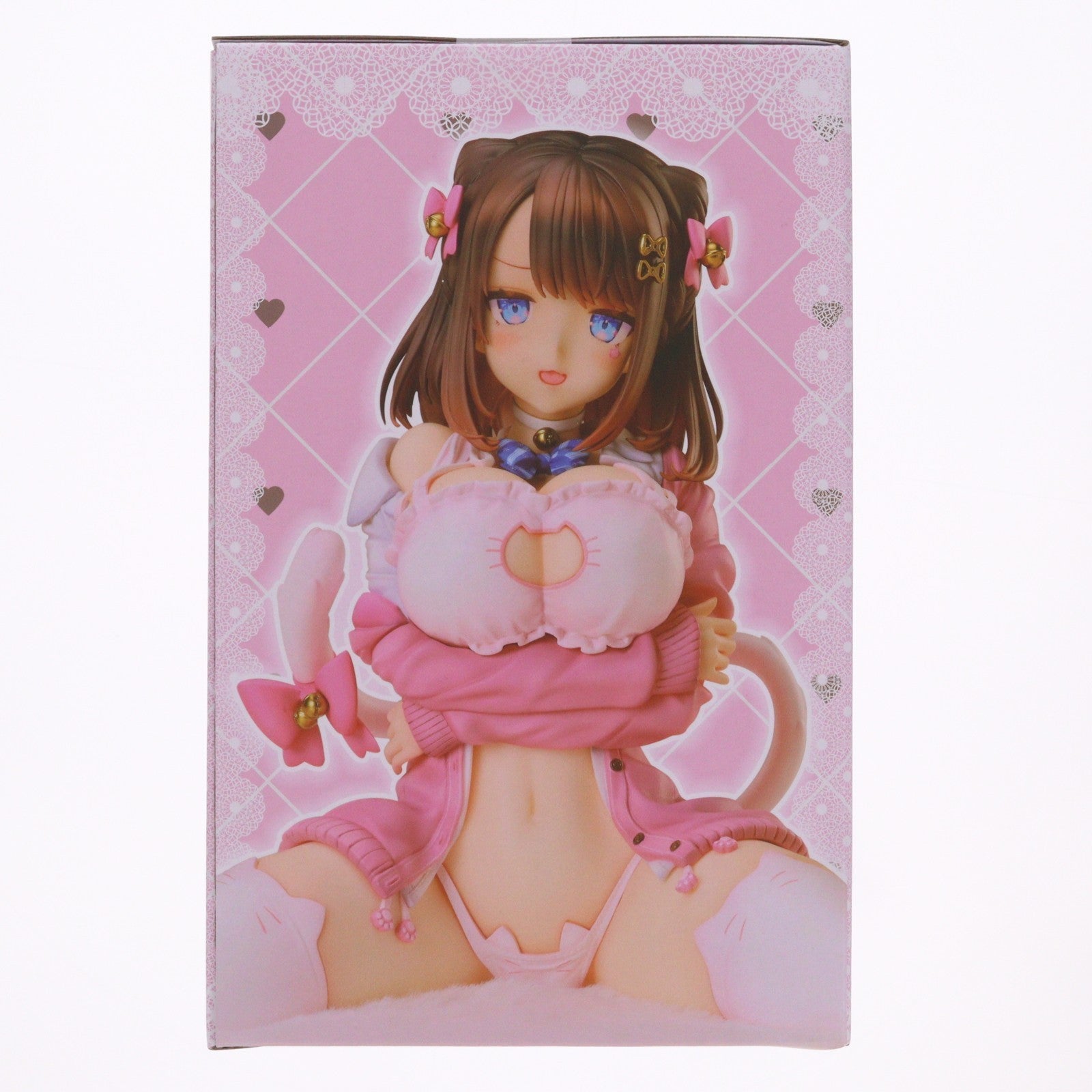 【中古即納】[FIG] リボンヘアピンちゃん(猫りん堂イラスト) カットイラスト 完成品 フィギュア ユニオンクリエイティブ(20250831)