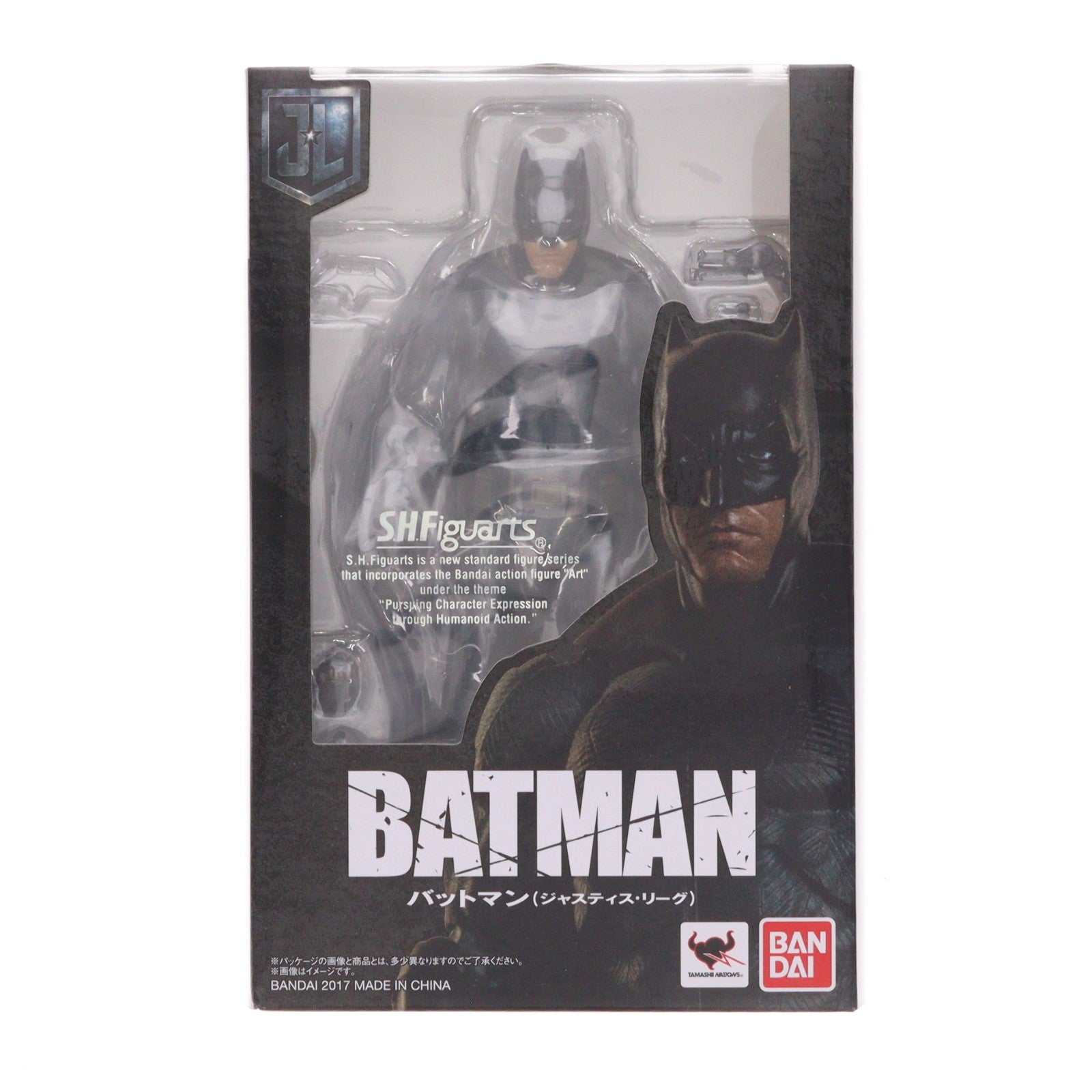 【中古即納】[FIG] S.H.Figuarts(フィギュアーツ) バットマン(JUSTICE LEAGUE) ジャスティス・リーグ 完成品 可動フィギュア バンダイ(20171124)