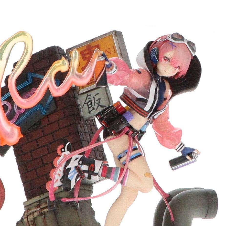 【中古即納】[FIG] 単体購入特典付属 SHIBUYA SCRAMBLE FIGURE ラム -Neon City Ver.- Re:ゼロから始める異世界生活 1/7 完成品 フィギュア eStream Store&Amazon限定 eStream/アルファサテライト(20220630)