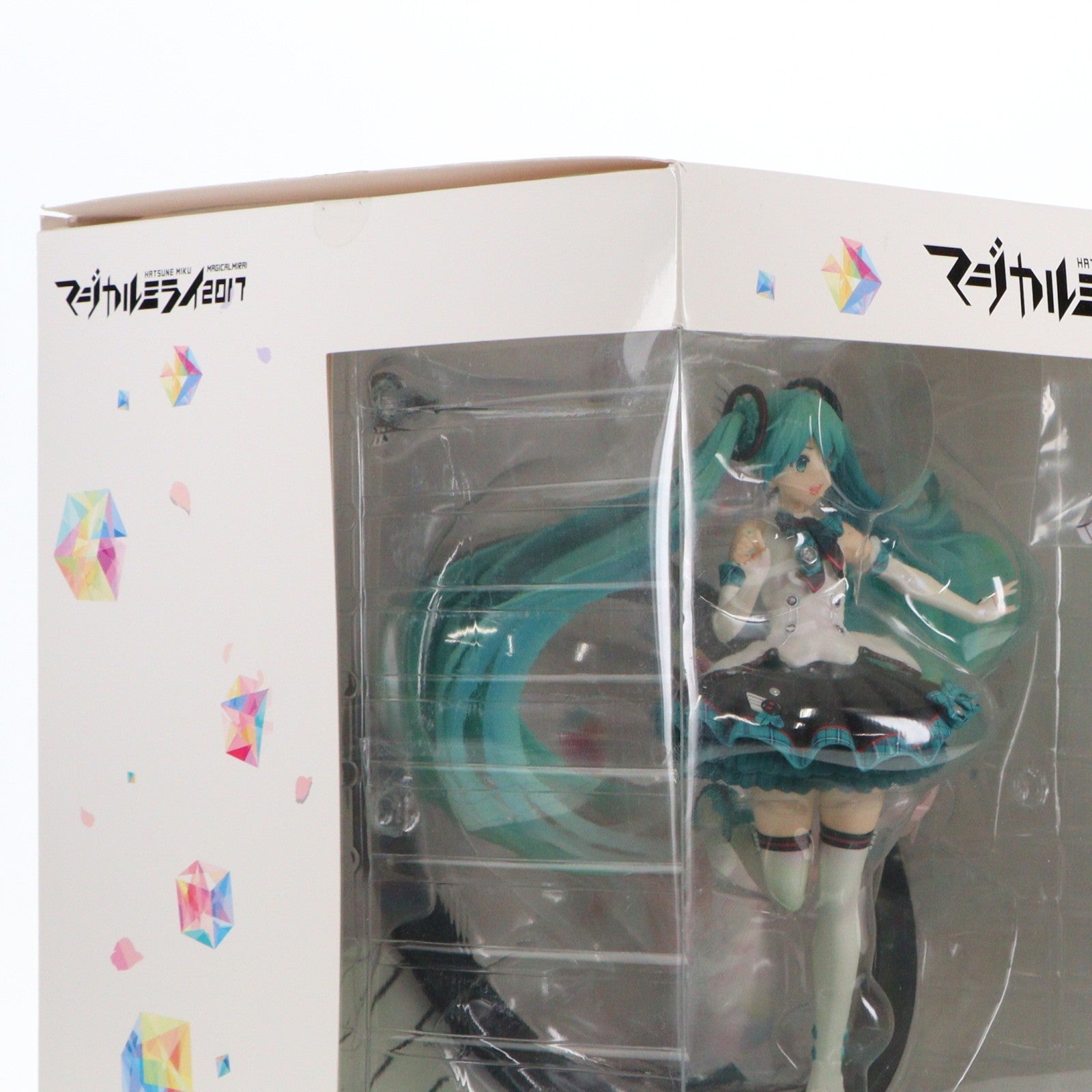 【中古即納】[FIG] ラバーストラップ付属 初音ミク「マジカルミライ 2017」Ver. キャラクター・ボーカル・シリーズ01 初音ミク 1/7 完成品 フィギュア マジカルミライ2017&F:NEX&あみあみ限定(AMU-FNX101) フリュー(20180228)