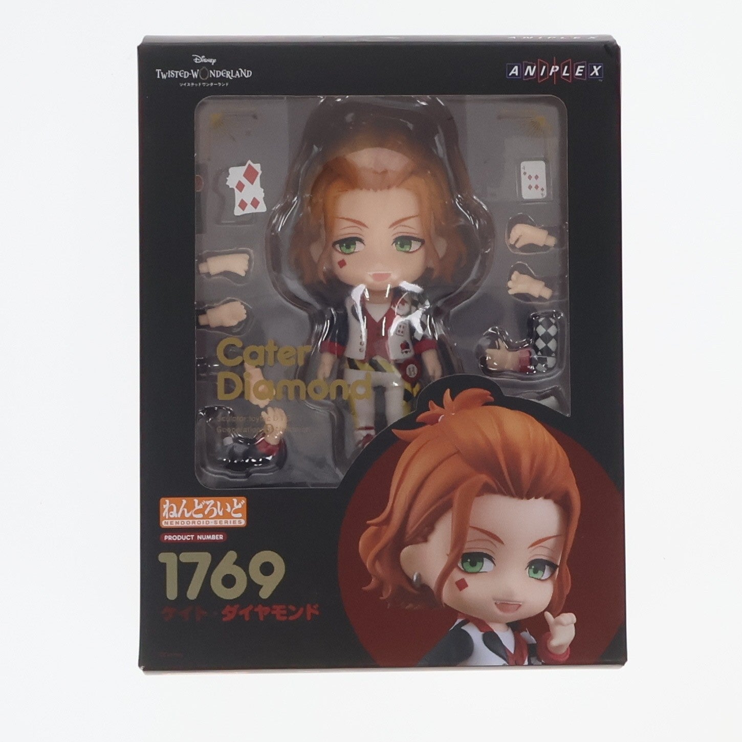 【中古即納】[FIG] ねんどろいど 1769 ケイト・ダイヤモンド ディズニー ツイステッドワンダーランド 完成品 可動フィギュア GOODSMILE ONLINE SHOP&ANIPLEX+限定 アニプレックス/オランジュ・ルージュ(20220731)