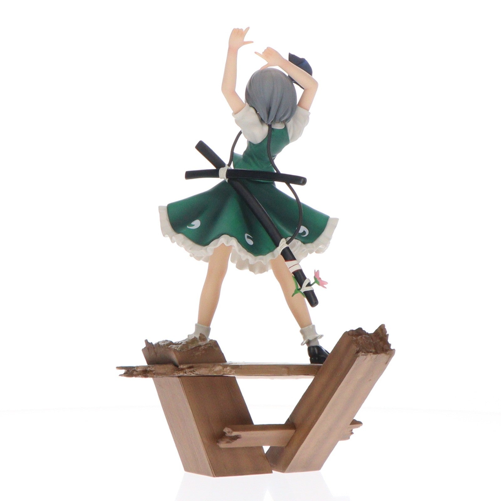 【中古即納】[FIG] 半人半霊の庭師 魂魄妖夢(こんぱくようむ) ～六道剣ver.～ 東方Project 1/7 完成品 フィギュア グリフォンエンタープライズ(20101030)