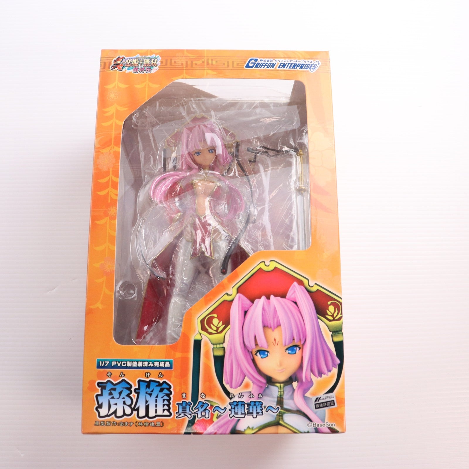 【中古即納】[FIG] 孫権真名(そんけんまな) ～蓮華～ 真・恋姫†無双～萌将伝～ 1/7 完成品 フィギュア グリフォンエンタープライズ(20130202)
