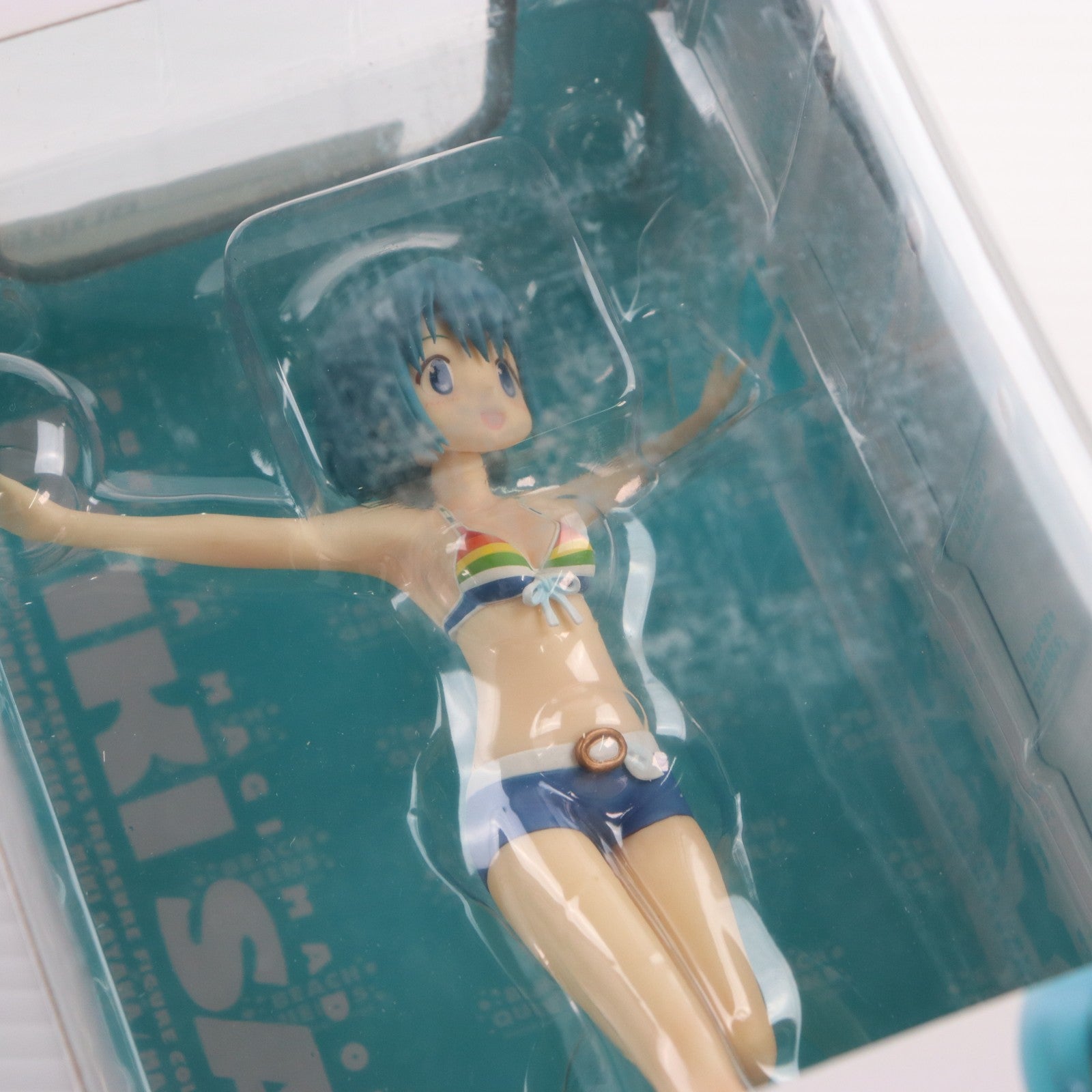 【中古即納】[FIG] BEACH QUEENS(ビーチクイーンズ) 美樹さやか 魔法少女まどか☆マギカ 1/10 完成品 フィギュア ウェーブ(WAVE)(20111122)