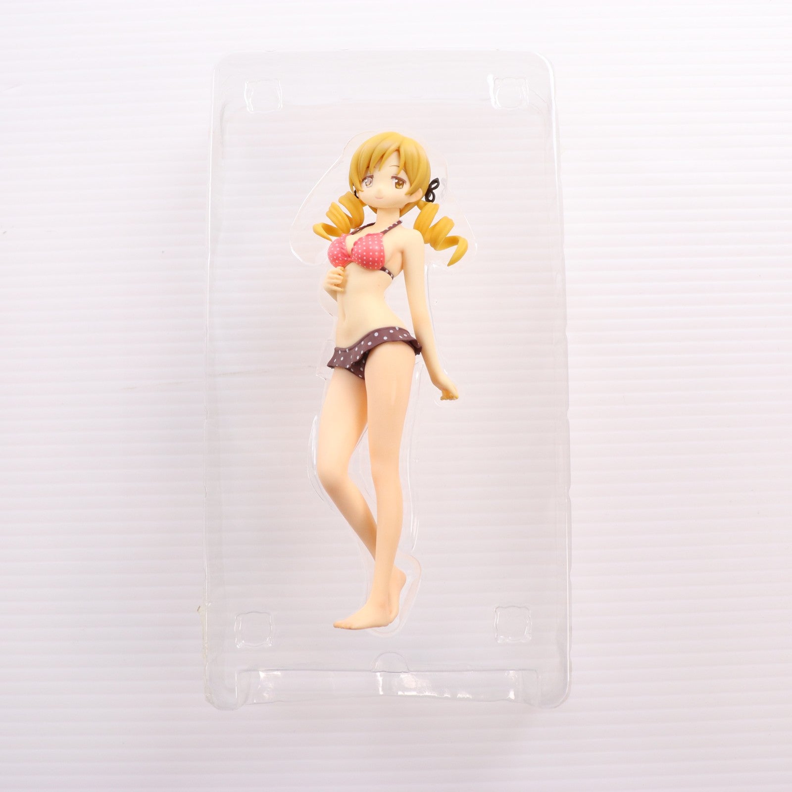 【中古即納】[FIG] BEACH QUEENS(ビーチクイーンズ) 巴マミ Ver.2 劇場版 魔法少女まどか☆マギカ [前編] 始まりの物語/[後編] 永遠の物語 1/10 完成品 フィギュア(NF-308) ウェーブ(WAVE)(20140530)