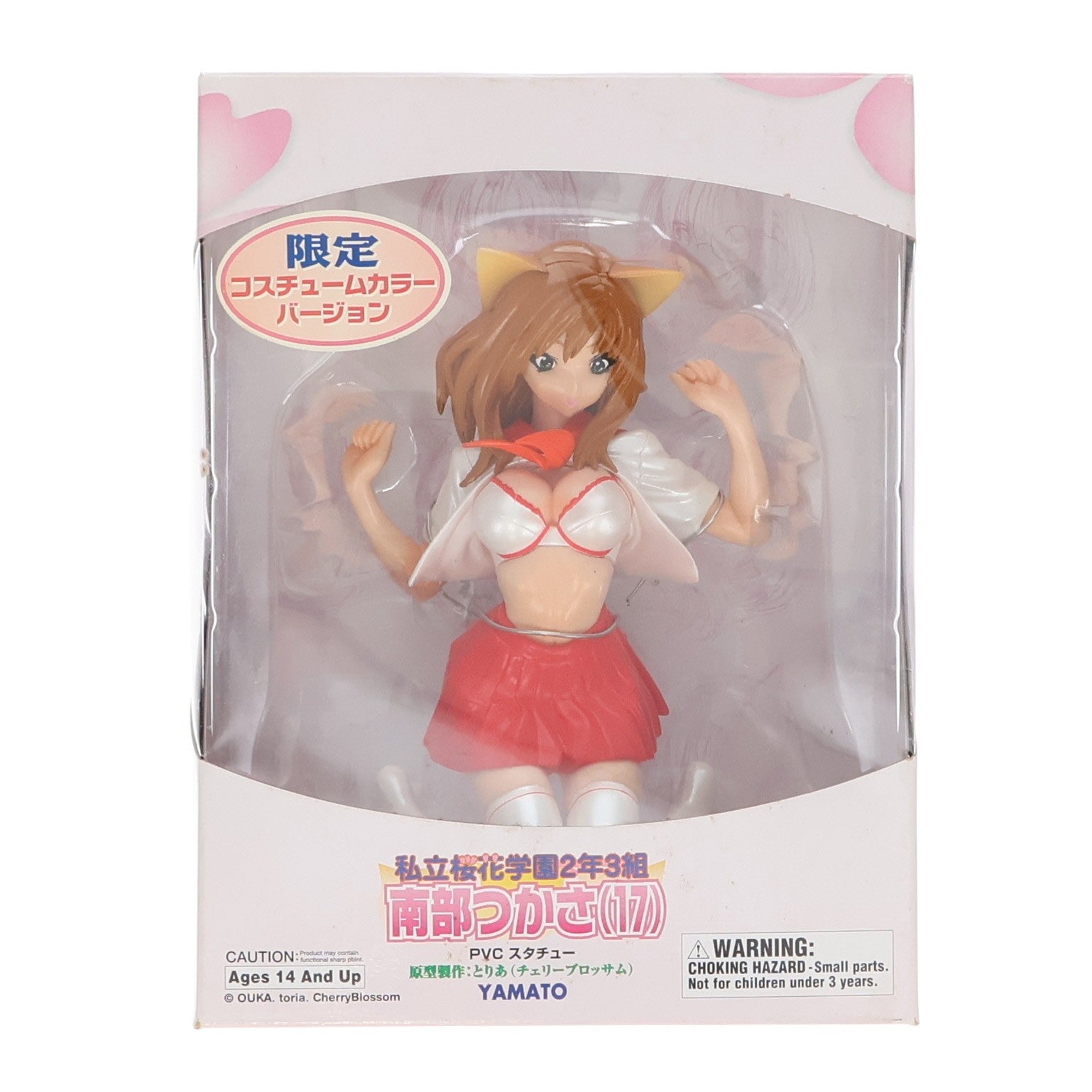 【中古即納】[FIG] 南部つかさ(17) 2004東京ホビーショウ限定コスチュームカラーバージョン 私立桜花学園[2年3組] 完成品 スタチューフィギュア YAMATO(やまと)(20050215)
