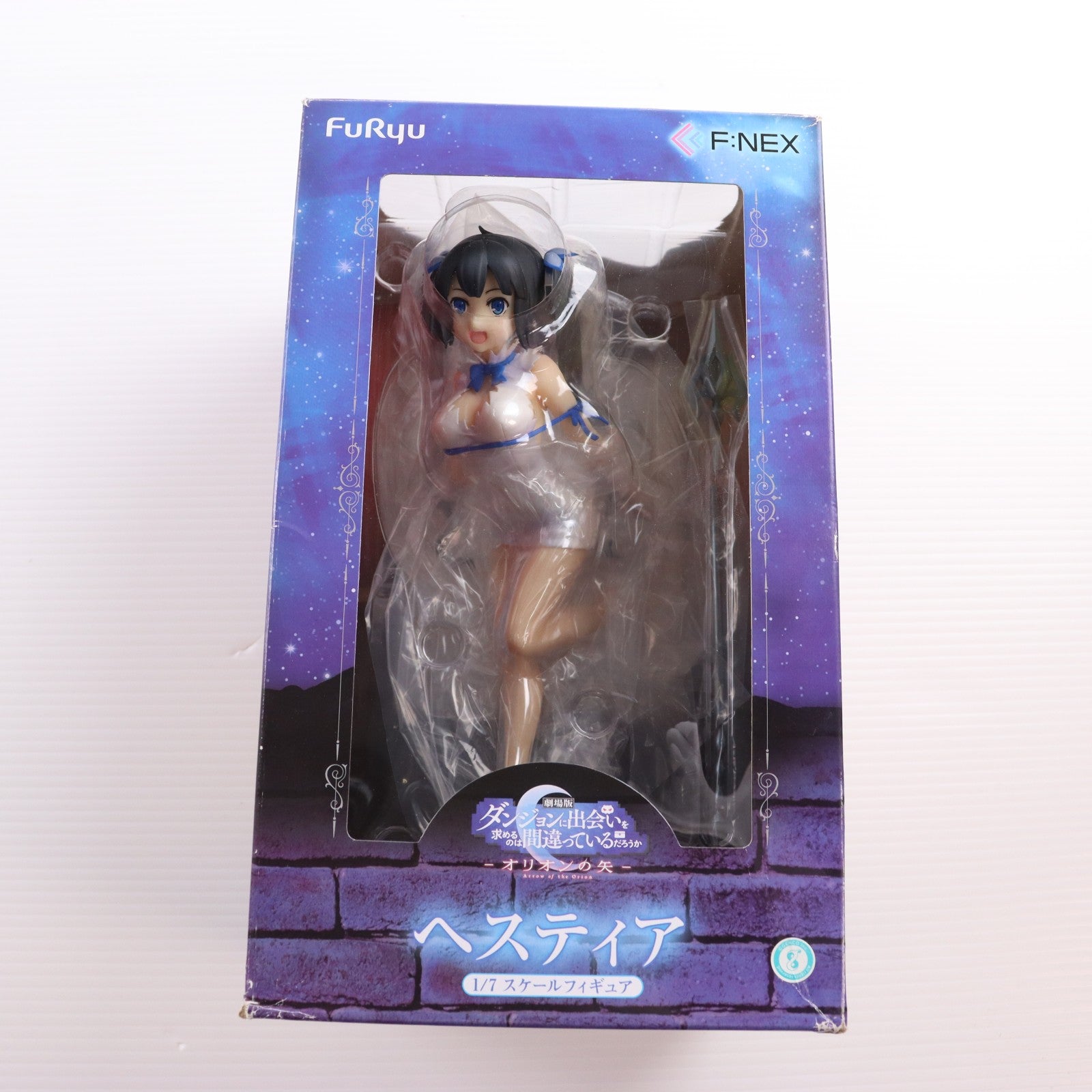【中古即納】[FIG] ヘスティア 劇場版 ダンジョンに出会いを求めるのは間違っているだろうか -オリオンの矢- 1/7 完成品 フィギュア(AMU-FNX147) フリュー(20200130)