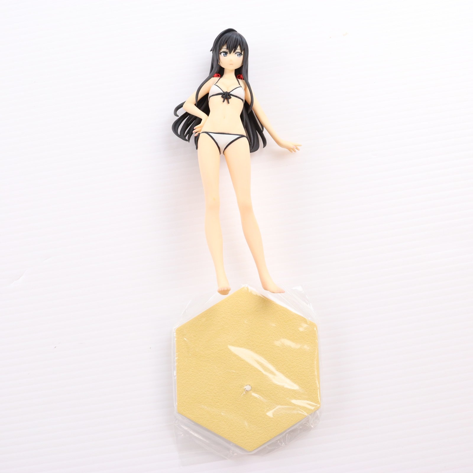 【中古即納】[FIG] BEACH QUEENS(ビーチクイーンズ) 雪ノ下雪乃(ゆきのしたゆきの) やはり俺の青春ラブコメはまちがっている。 1/10 完成品 フィギュア(NF-300) ウェーブ(WAVE)(20140731)