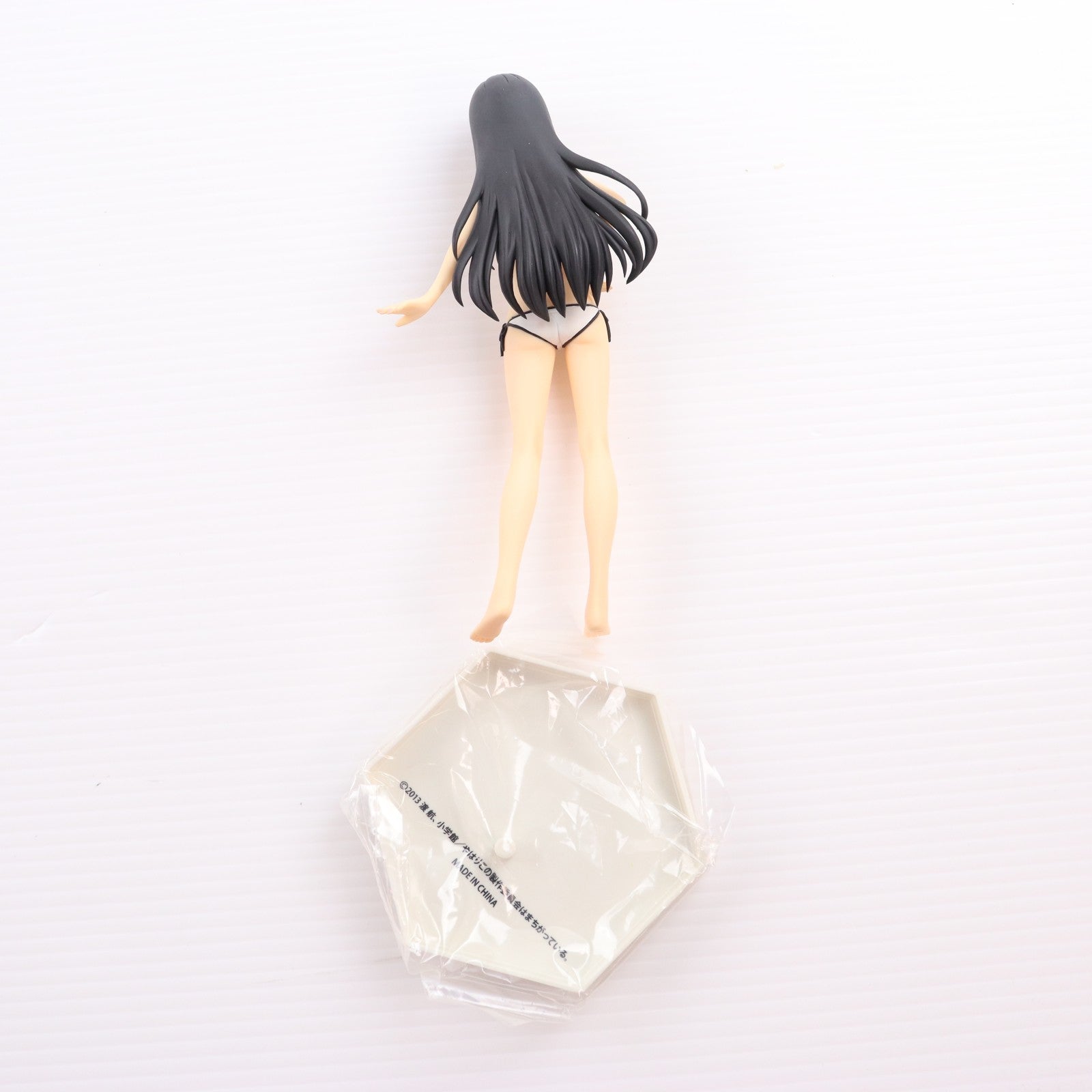 【中古即納】[FIG] BEACH QUEENS(ビーチクイーンズ) 雪ノ下雪乃(ゆきのしたゆきの) やはり俺の青春ラブコメはまちがっている。 1/10 完成品 フィギュア(NF-300) ウェーブ(WAVE)(20140731)