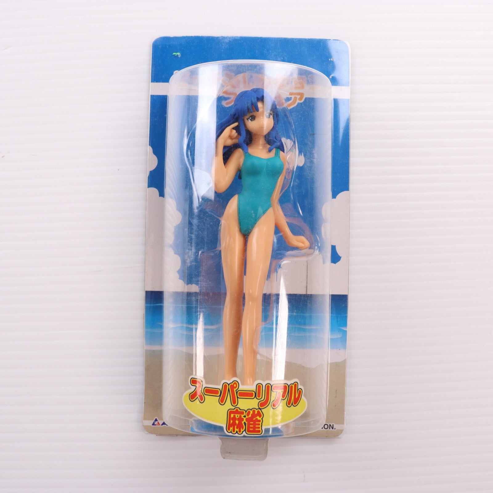 【中古即納】[FIG] 藤原綾(ふじわらあや) 青水着 スーパーリアル麻雀 ビーチコレクションフィギュア プライズ アルゼ(20020725)