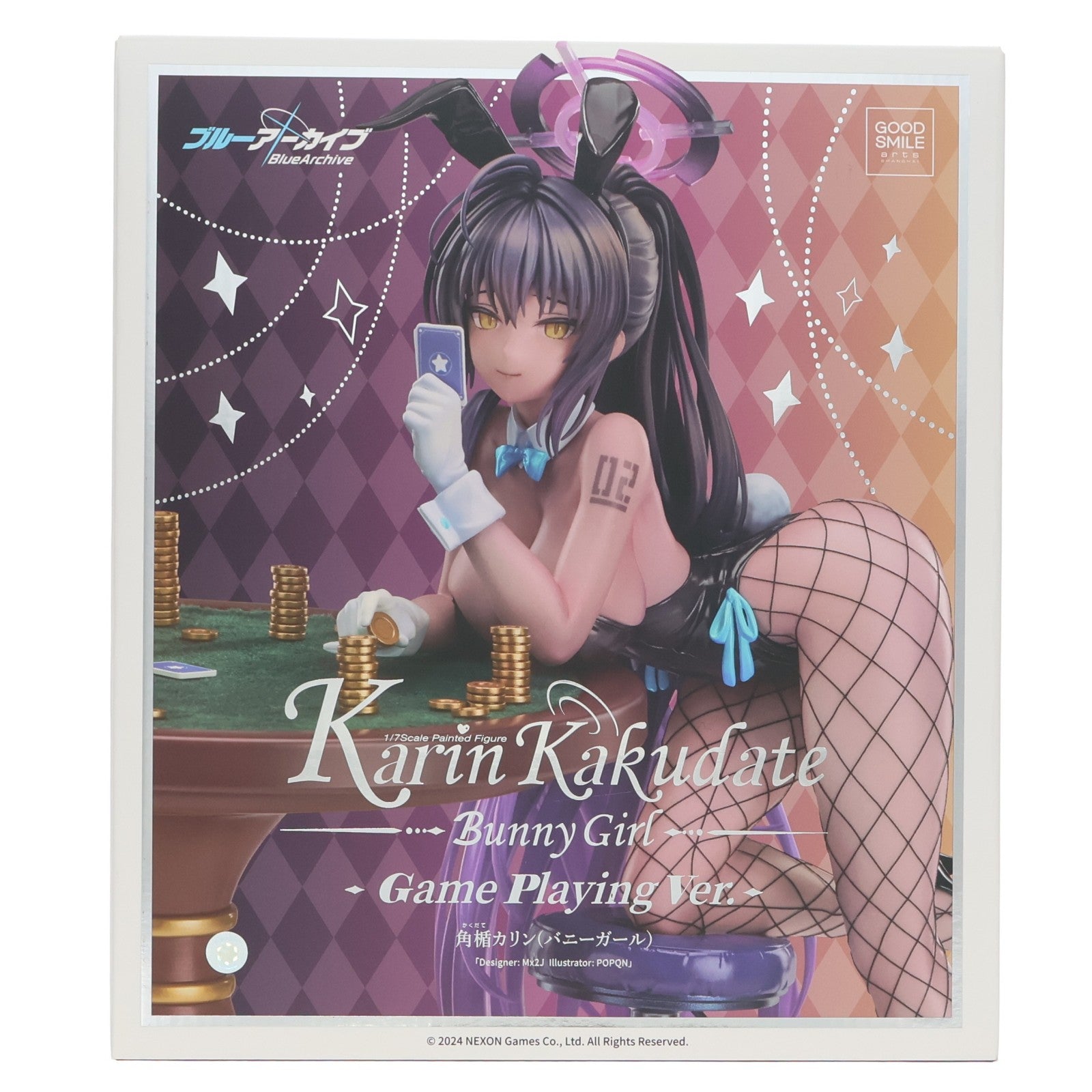 【中古即納】[FIG] 角楯カリン(バニーガール)(かくだてかりん) Game Playing Ver. ブルーアーカイブ -Blue Archive- 1/7 完成品 フィギュア グッドスマイルアーツ上海(20241228)