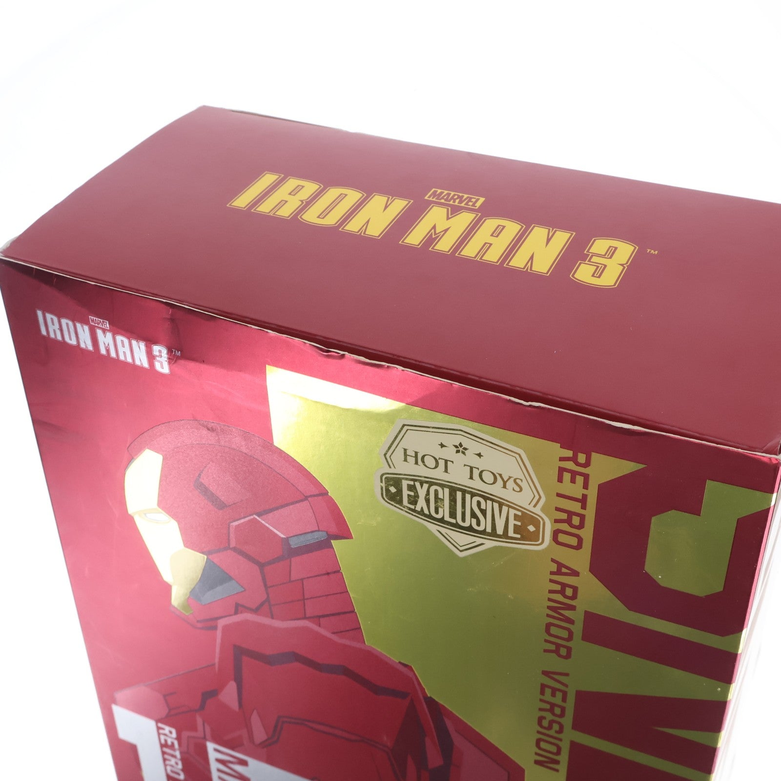 【中古即納】[FIG] ムービー・マスターピース アイアンマン・マーク15(スニーキー/レトロアーマー版) アイアンマン3 1/6 完成品 可動フィギュア(MM#396) ホットトイズ(20170505)