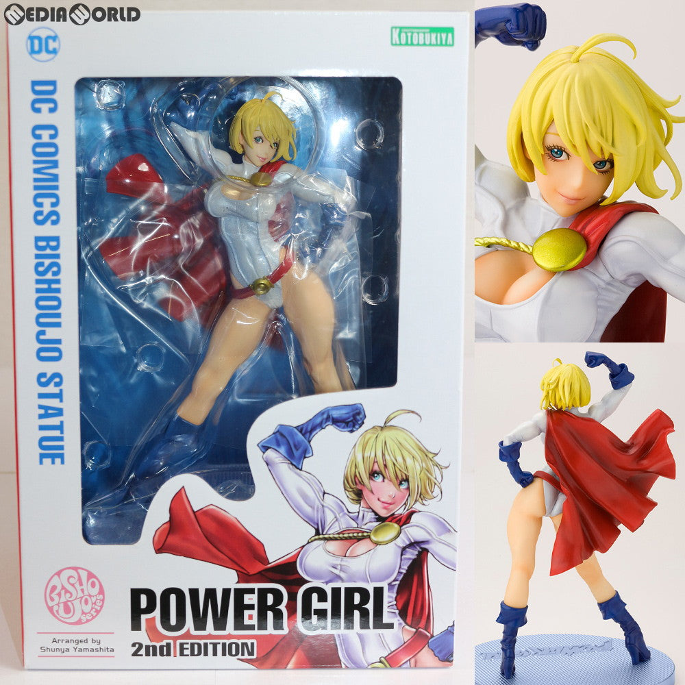 【中古即納】[FIG] DC COMICS美少女 パワーガール セカンドエディション DC UNIVERSE(DCユニバース) 1/7 完成品 フィギュア(DC036) コトブキヤ(20180629)