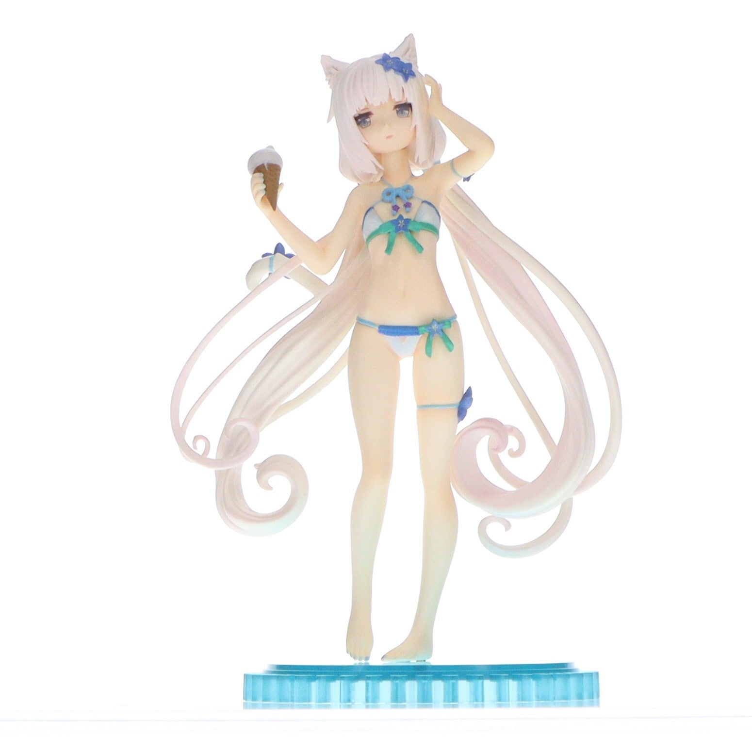 【中古即納】[FIG] S-style バニラ 水着Ver. ネコぱら 1/12 塗装済組み立て品 フィギュア FREEing(フリーイング)(20200131)
