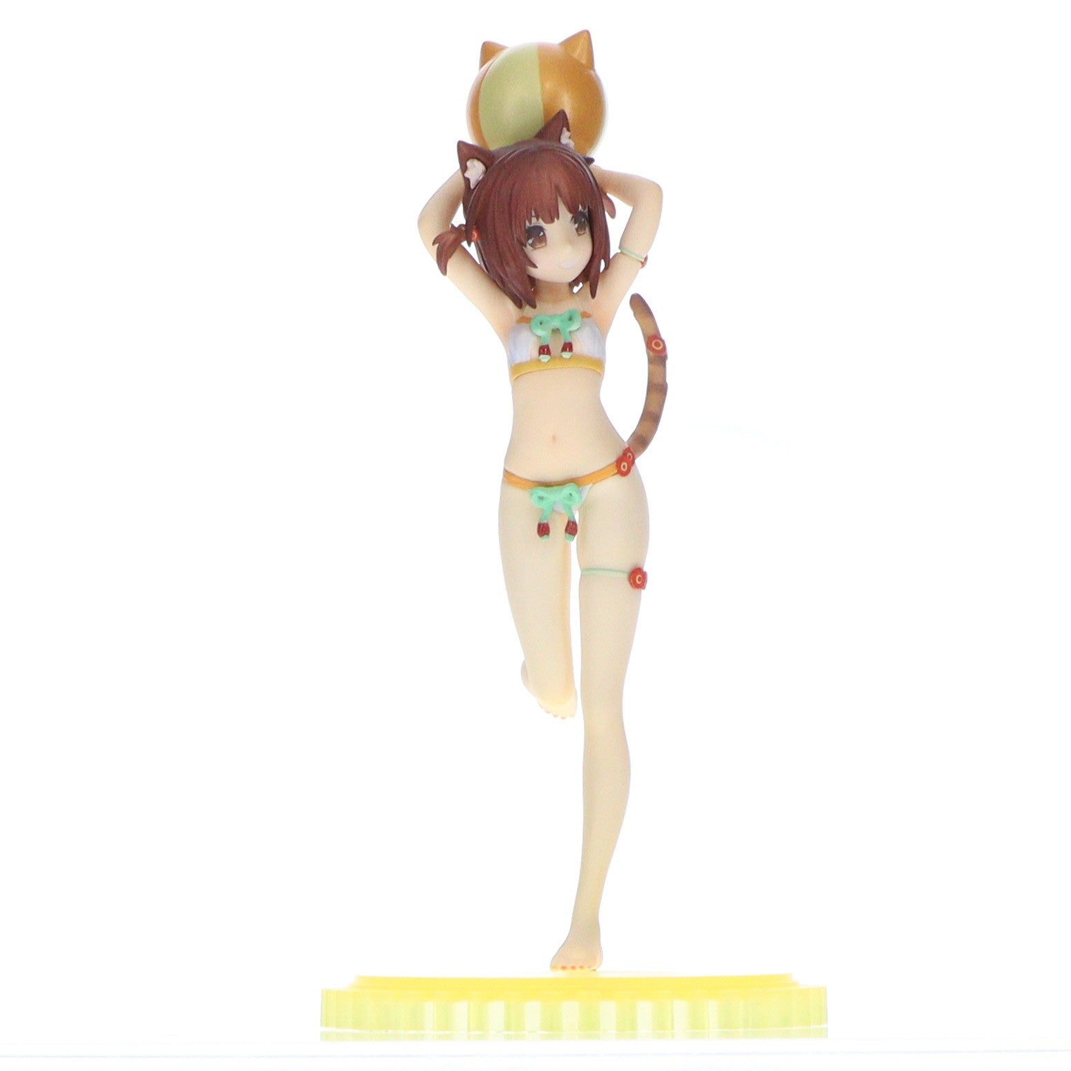 【中古即納】[FIG] S-style アズキ 水着Ver. ネコぱら 1/12 塗装済組み立て品 フィギュア GOODSMILE ONLINE SHOP&Amazon.co.jp&あみあみ限定 FREEing(フリーイング)(20210731)