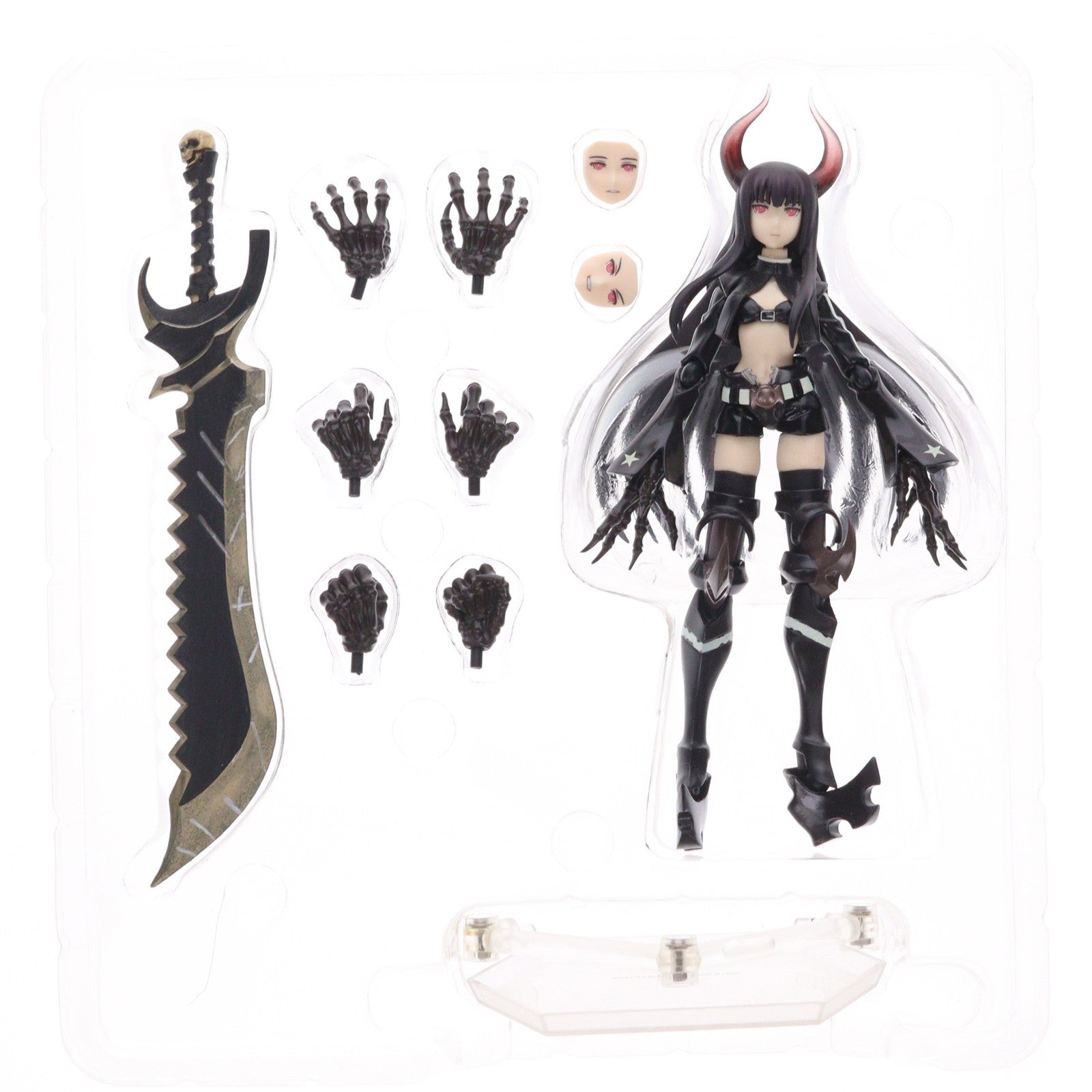【中古即納】[FIG] figma(フィグマ) SP-017 ブラックゴールドソー ブラック★ロックシューター 完成品 可動フィギュア B★RS Project/マックスファクトリー(20110324)