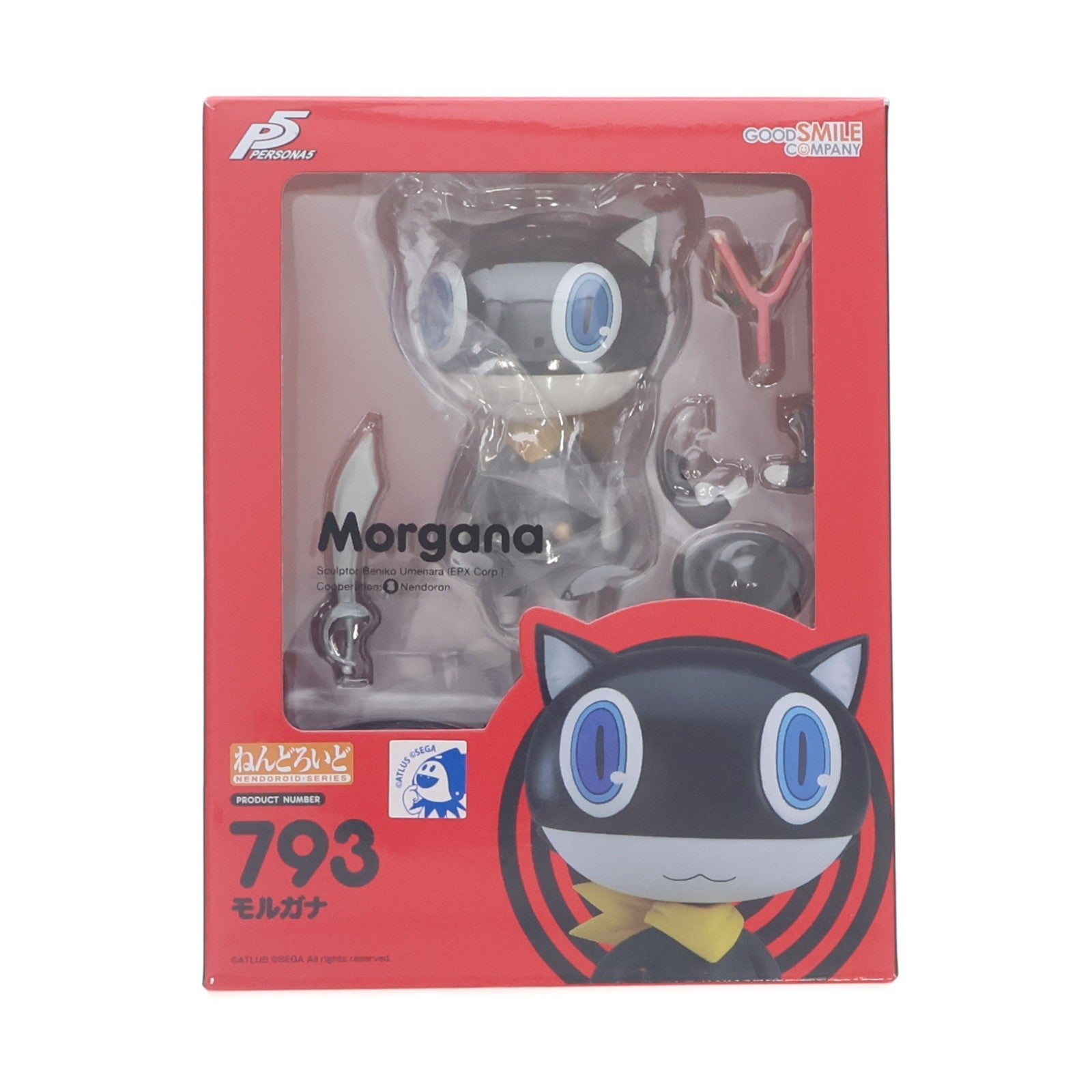 【中古即納】[FIG] (再々販) ねんどろいど 793 モルガナ ペルソナ5 完成品 可動フィギュア グッドスマイルカンパニー(20231008)