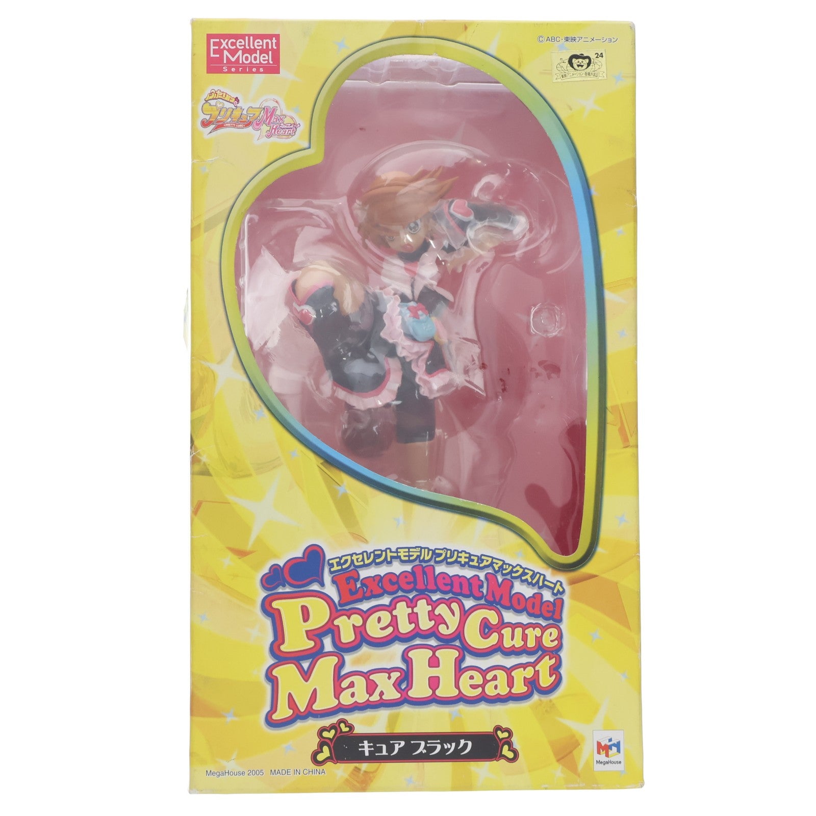 【中古即納】[FIG] エクセレントモデル キュアブラック ふたりはプリキュア MaxHeart(マックスハート) 1/8 完成品 フィギュア メガハウス(20050902)