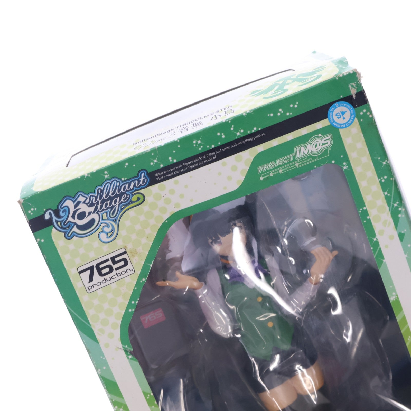 【中古即納】[FIG] メガトレショップ限定 ブリリアントステージ 音無小鳥(おとなしことり) アイドルマスター 完成品 フィギュア メガハウス(20100210)