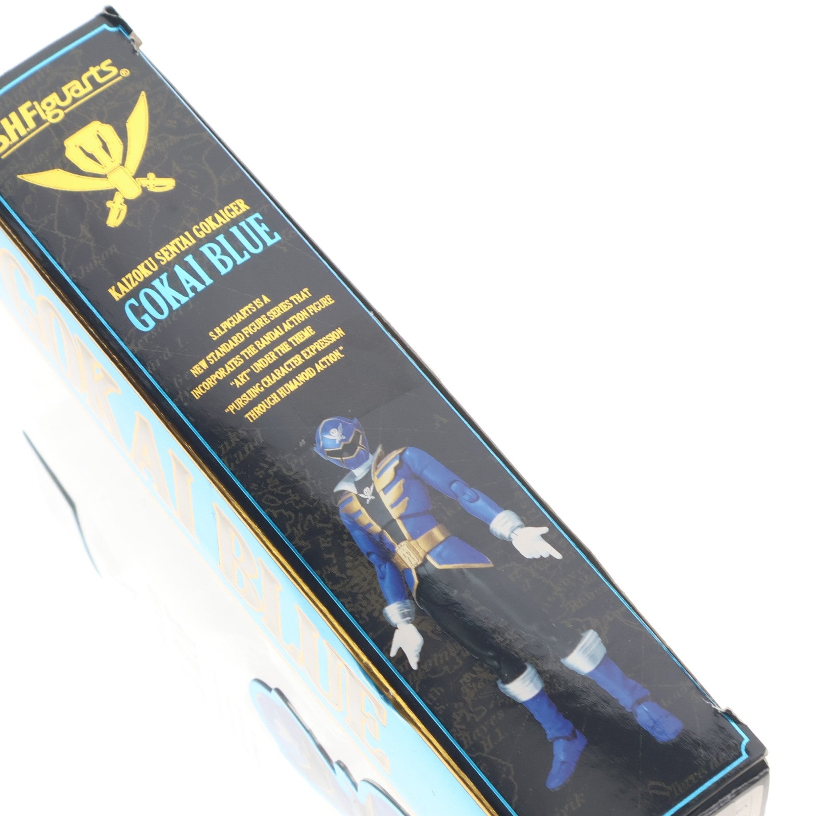 【中古即納】[FIG] S.H.Figuarts(フィギュアーツ) ゴーカイブルー 海賊戦隊ゴーカイジャー 完成品 可動フィギュア バンダイ(20111029)
