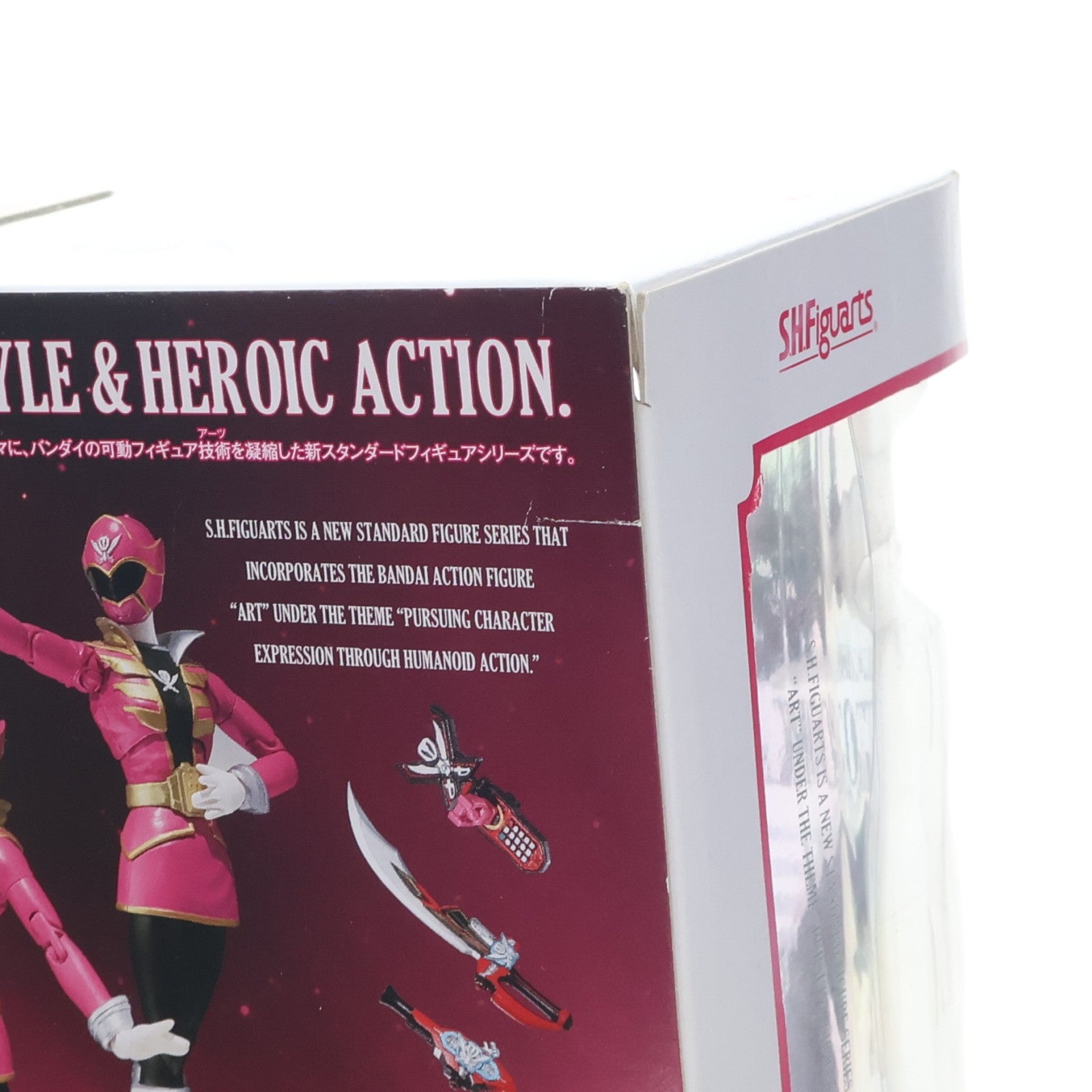 【中古即納】[FIG] 魂ウェブ商店限定 S.H.Figuarts(フィギュアーツ) ゴーカイピンク 海賊戦隊ゴーカイジャー 完成品 可動フィギュア バンダイ(20120131)