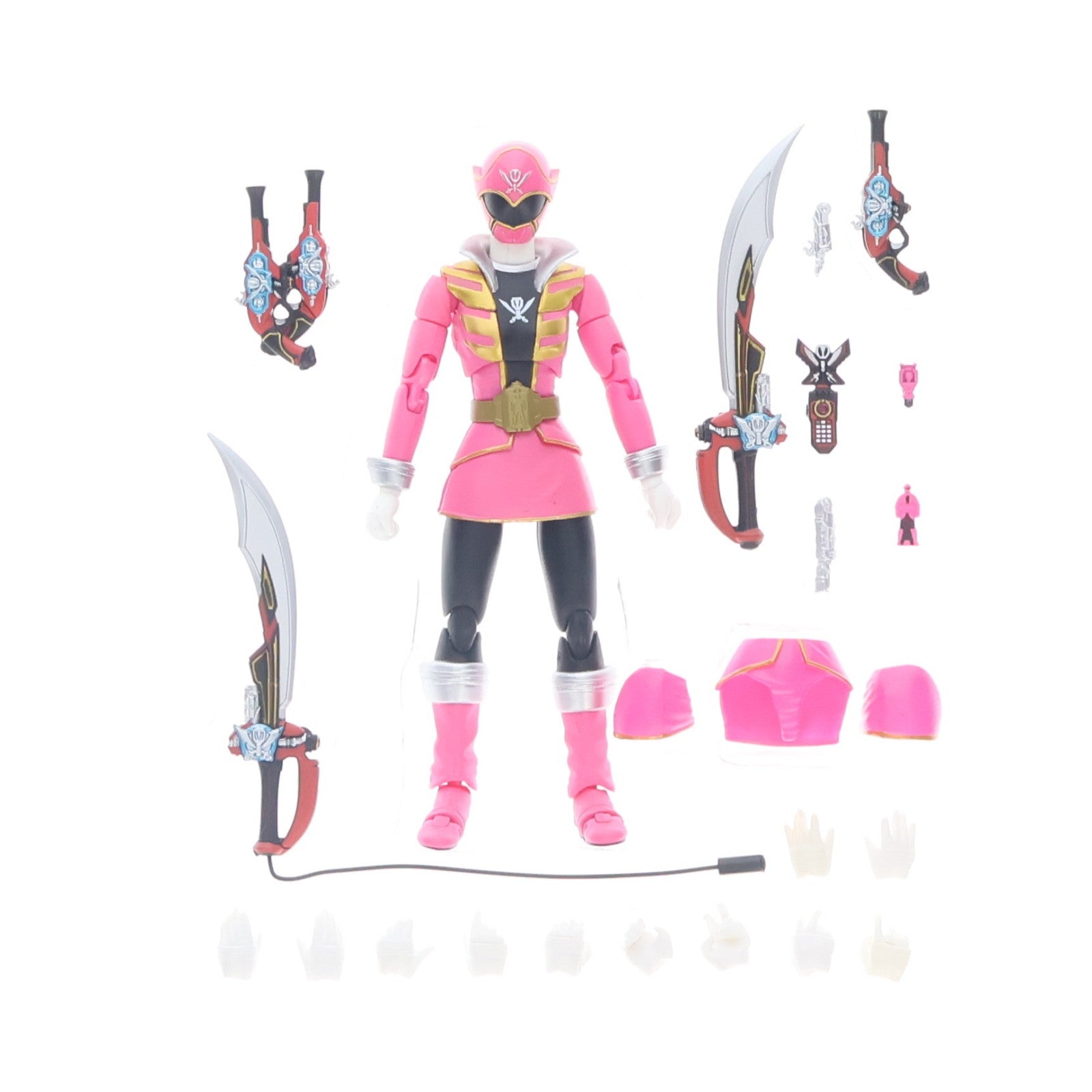 【中古即納】[FIG] 魂ウェブ商店限定 S.H.Figuarts(フィギュアーツ) ゴーカイピンク 海賊戦隊ゴーカイジャー 完成品 可動フィギュア バンダイ(20120131)