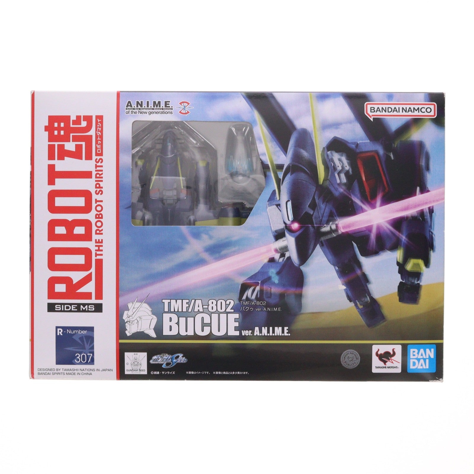 【中古即納】[FIG] ROBOT魂(SIDE MS) TMF/A-802 バクゥ ver. A.N.I.M.E. 機動戦士ガンダムSEED(シード) 完成品 可動フィギュア バンダイスピリッツ(20230527)