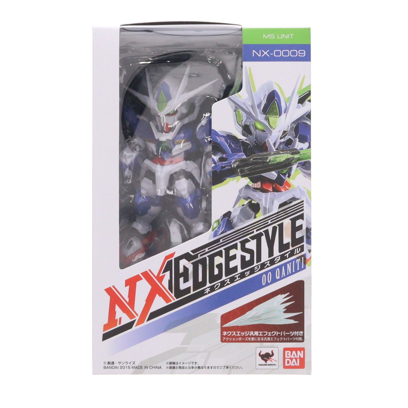 【中古即納】[FIG] NXEDGE STYLE [MS UNIT] ダブルオークアンタ 劇場版 機動戦士ガンダム00(ダブルオー) -A wakening of the Trailblazer- 完成品 可動フィギュア バンダイ(20151226)