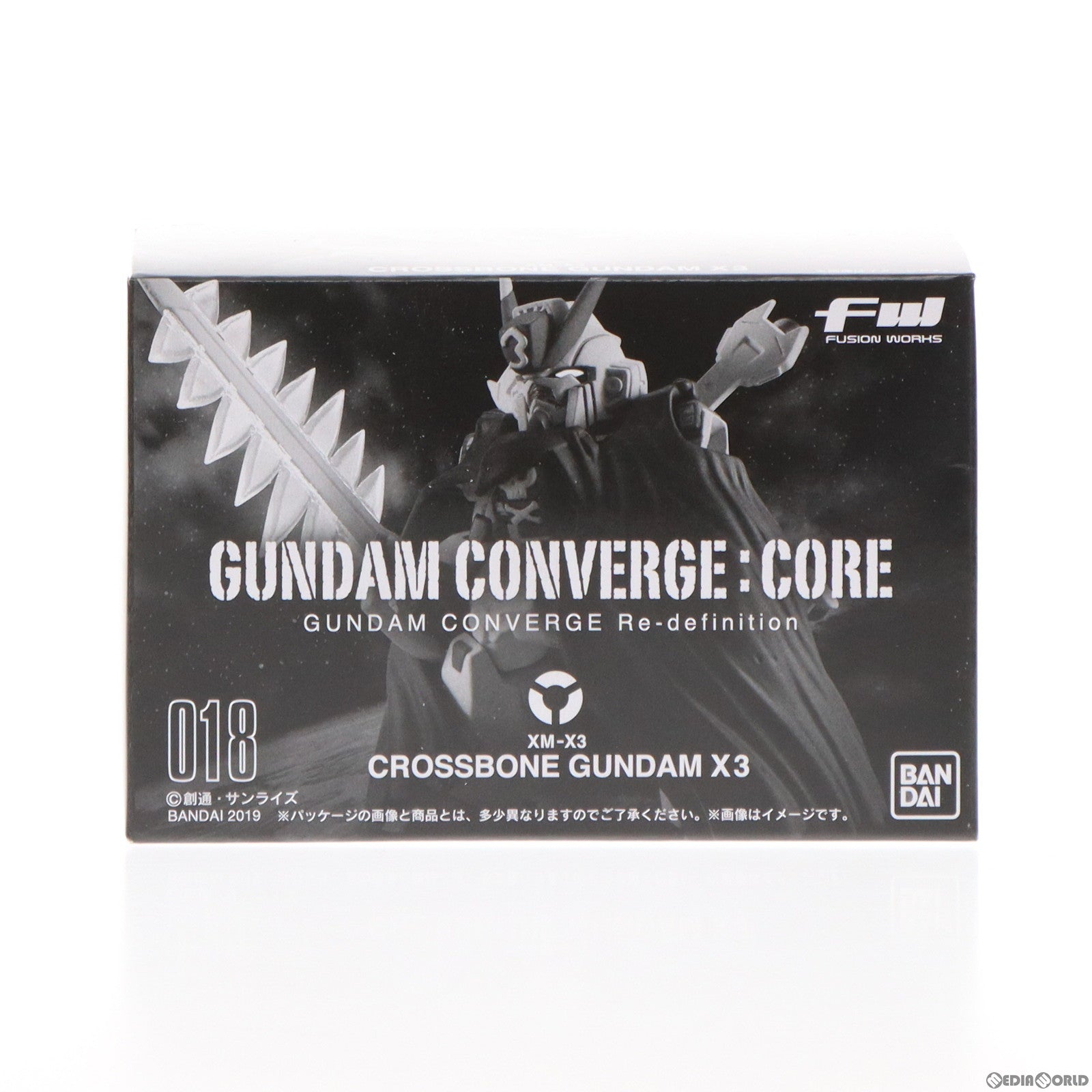 【中古即納】[FIG] (食玩) プレミアムバンダイ限定 FW GUNDAM CONVERGE:CORE (ガンダムコンバージ コア) クロスボーン・ガンダムX3 機動戦士クロスボーン・ガンダム フィギュア バンダイ(20190122)