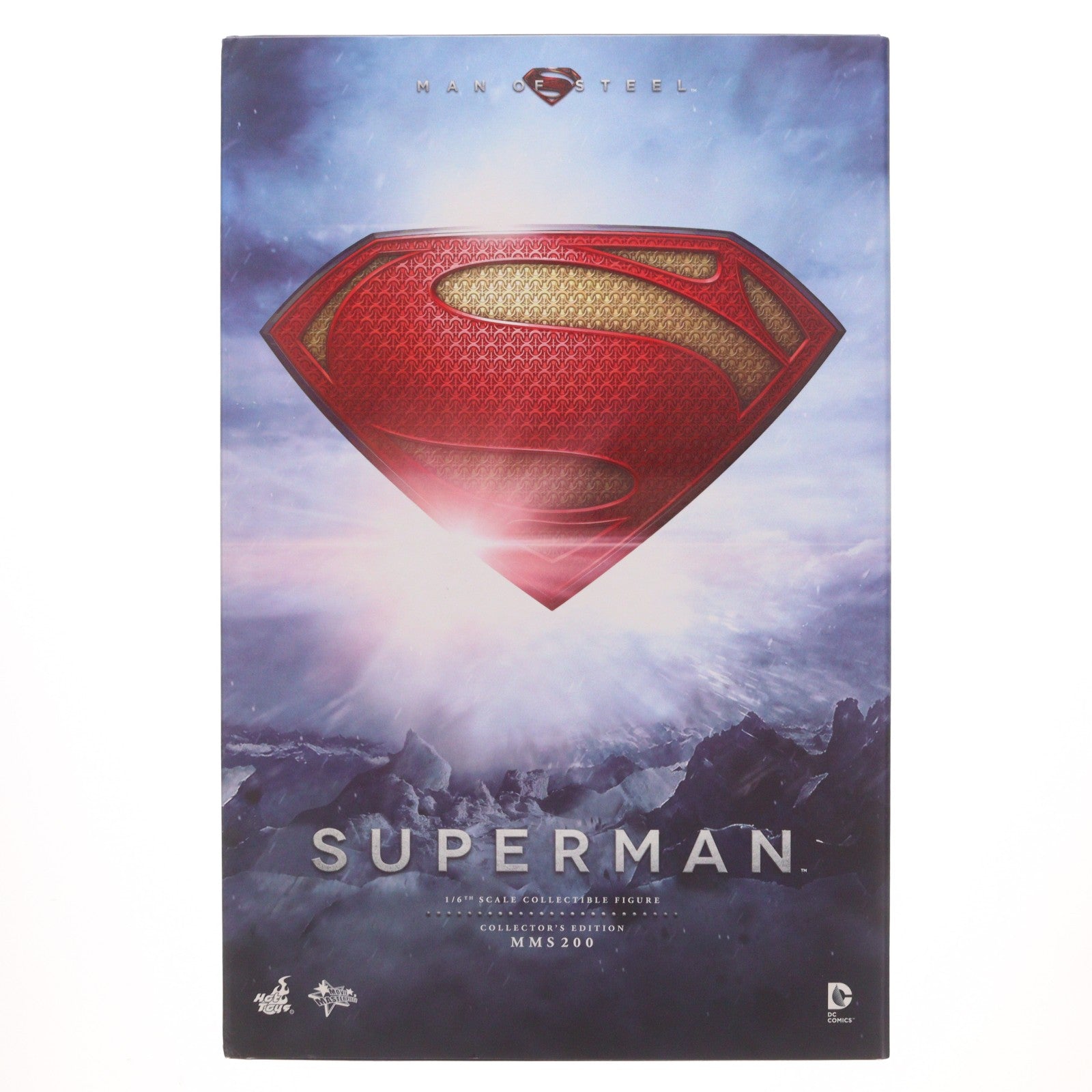 【中古即納】[FIG] ムービー・マスターピース スーパーマン マン・オブ・スティール 1/6 完成品 可動フィギュア(MM#200) ホットトイズ(20140125)