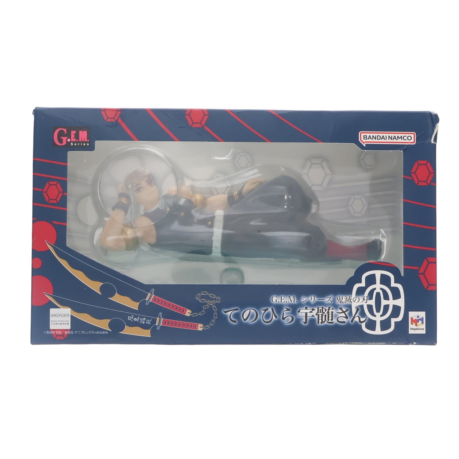 【中古即納】[FIG] G.E.M.シリーズ てのひら宇髄さん(うずいさん) 鬼滅の刃 完成品 フィギュア メガハウス(20221029)