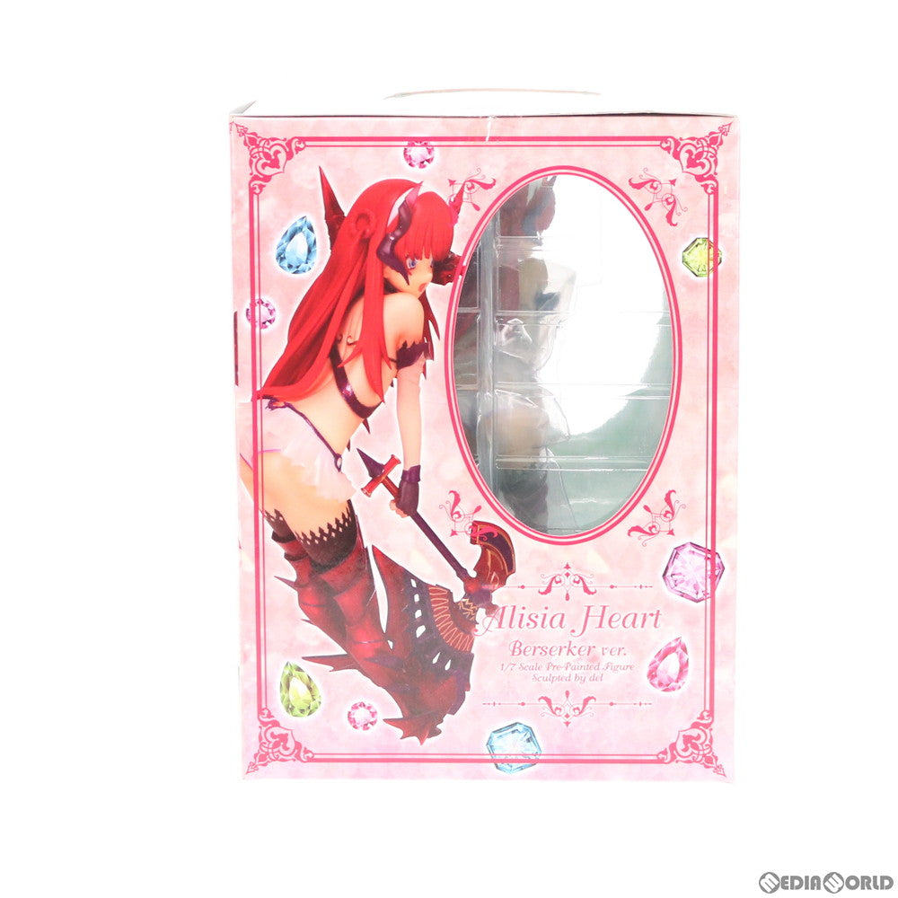 【中古即納】[FIG] アリシア・ハート バーサーカーVer. ダンジョントラベラーズ2 王立図書館とマモノの封印 1/7 完成品 フィギュア 回天堂(20140821)